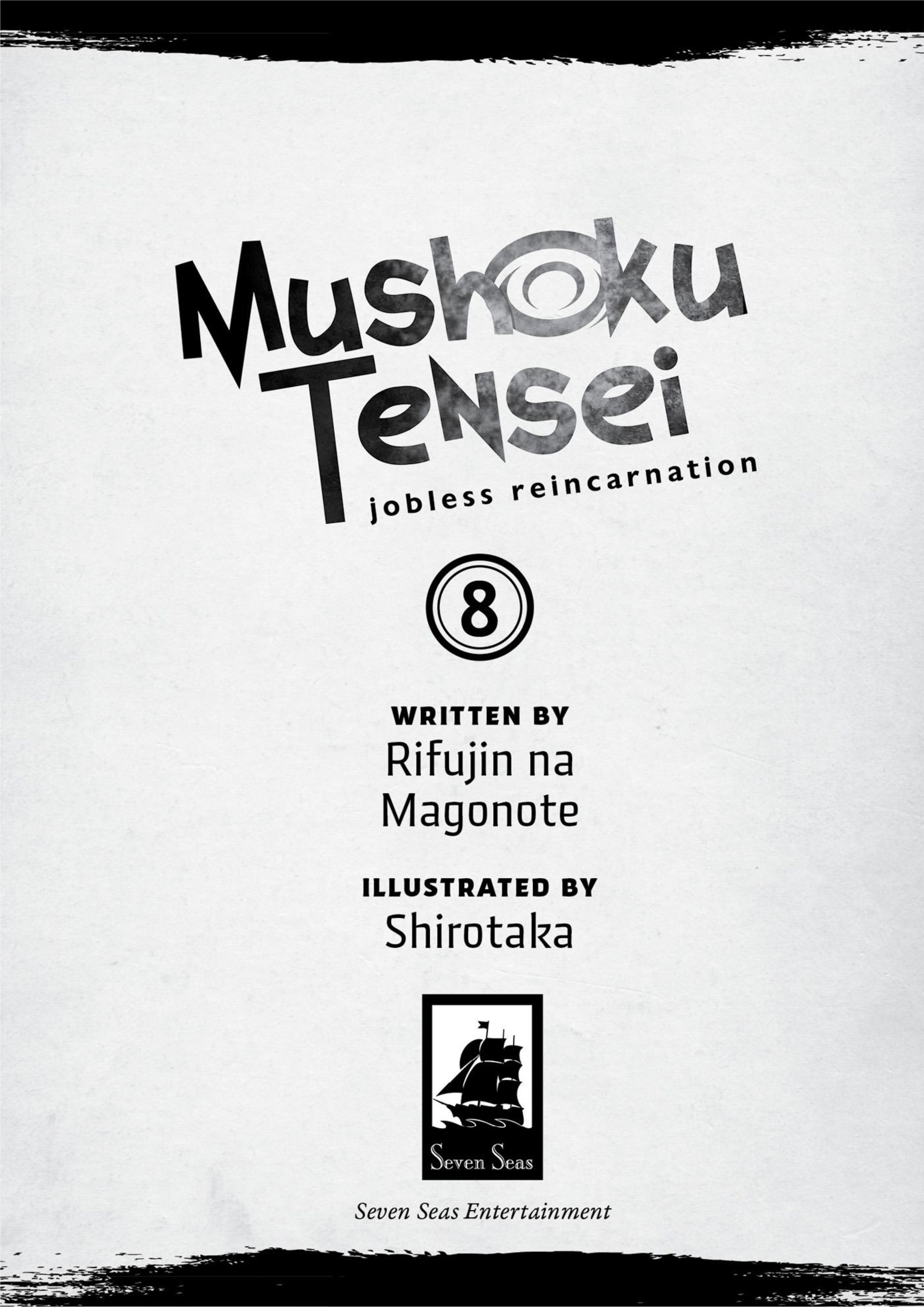 Mushoku Tensei V8 Illustration - Megumi Novel