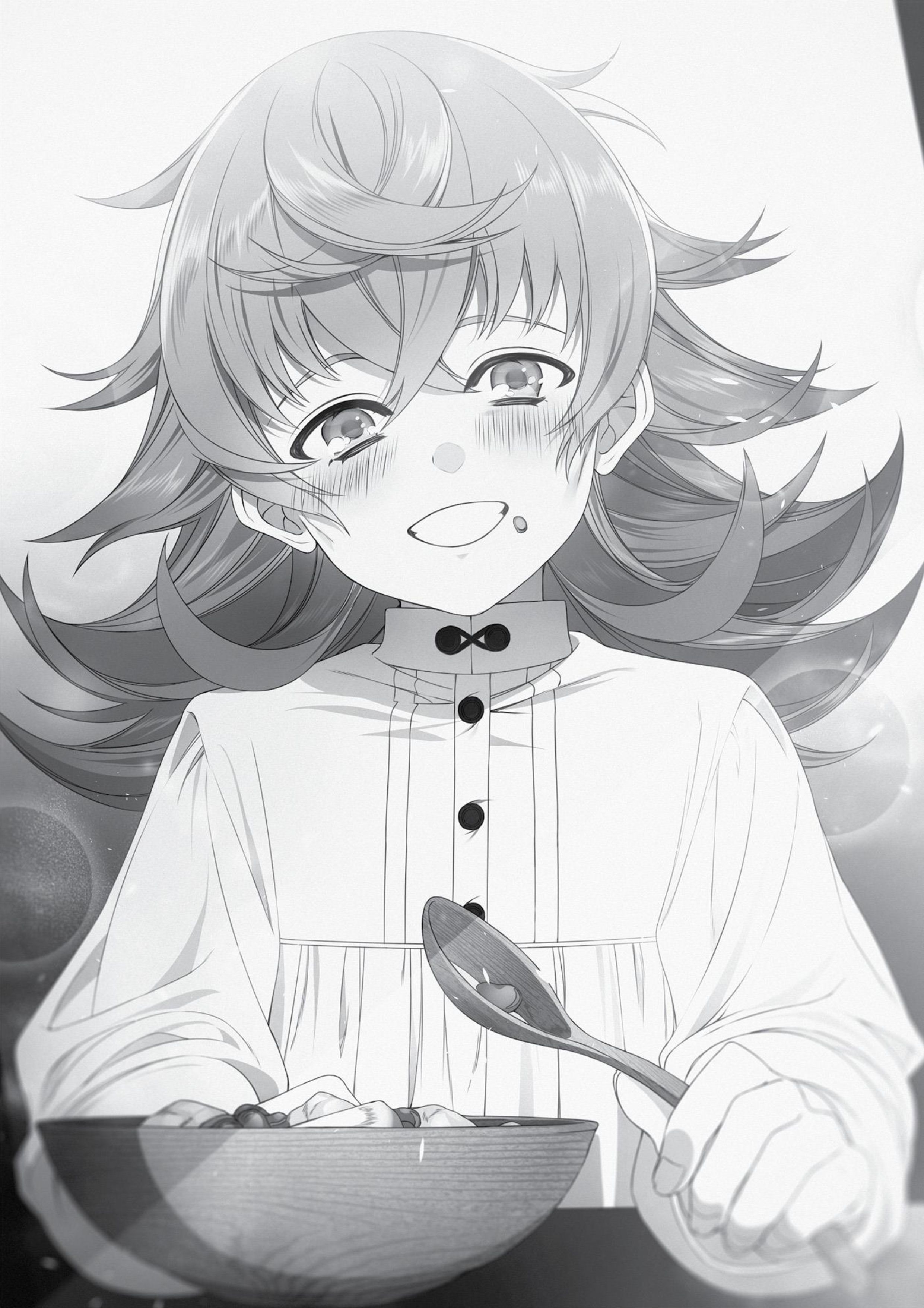 Mushoku Tensei V8 Illustration - Megumi Novel