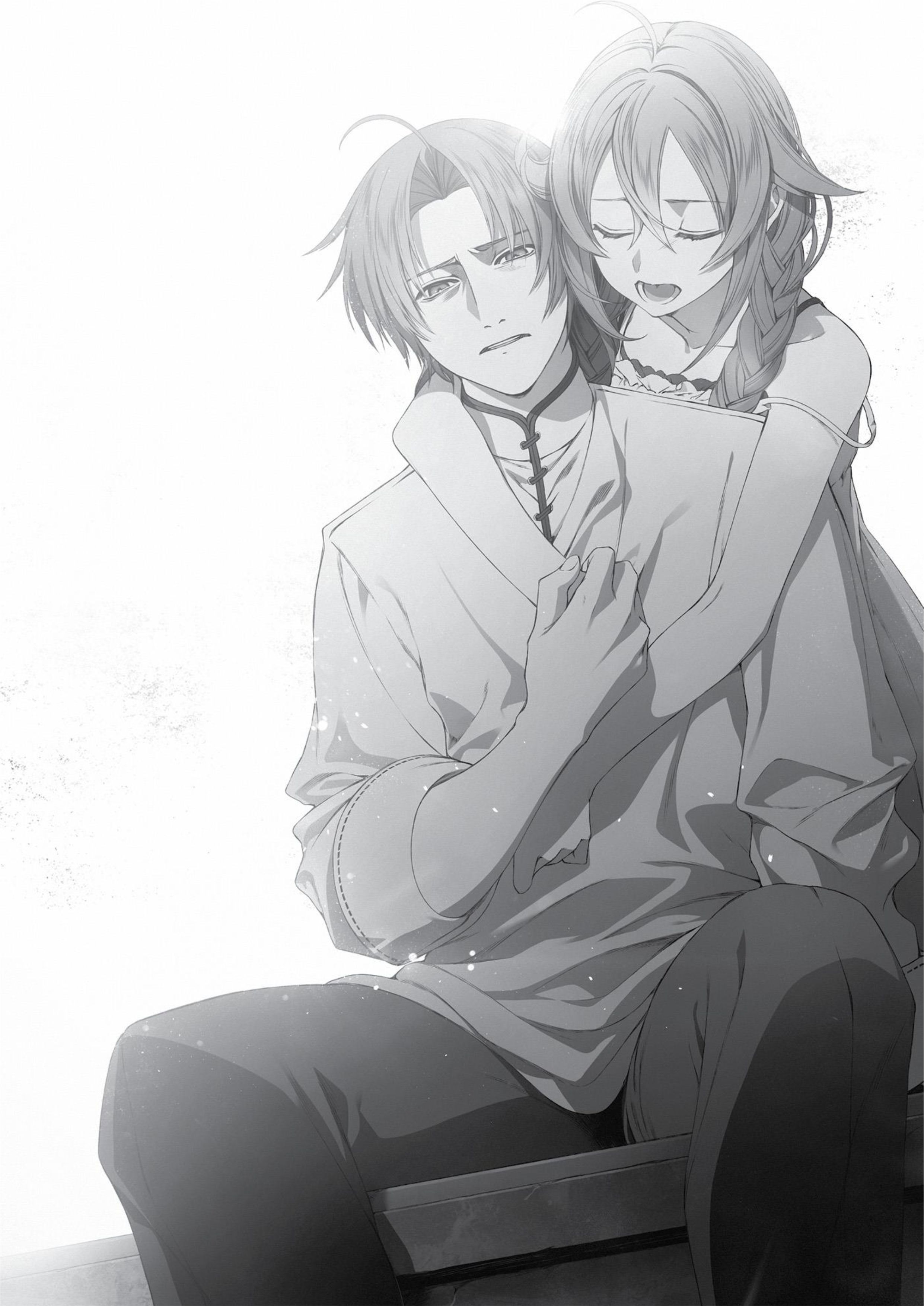 Mushoku Tensei V12 Illustration - Megumi Novel