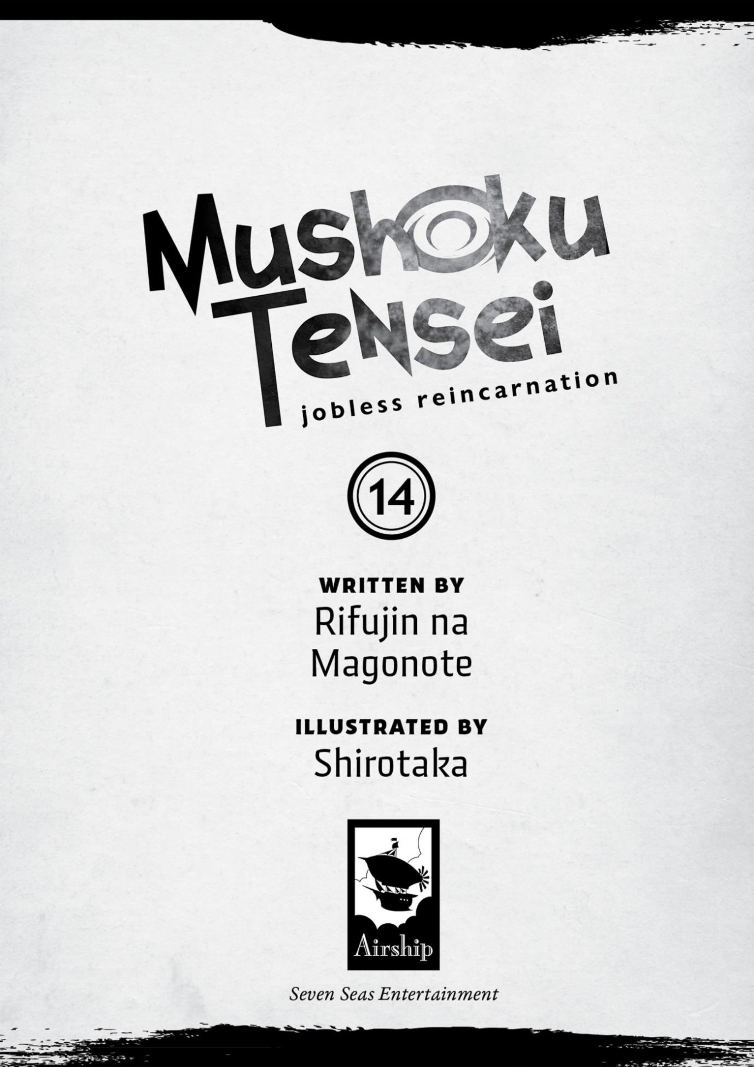 Mushoku Tensei V14 Illustration - Megumi Novel
