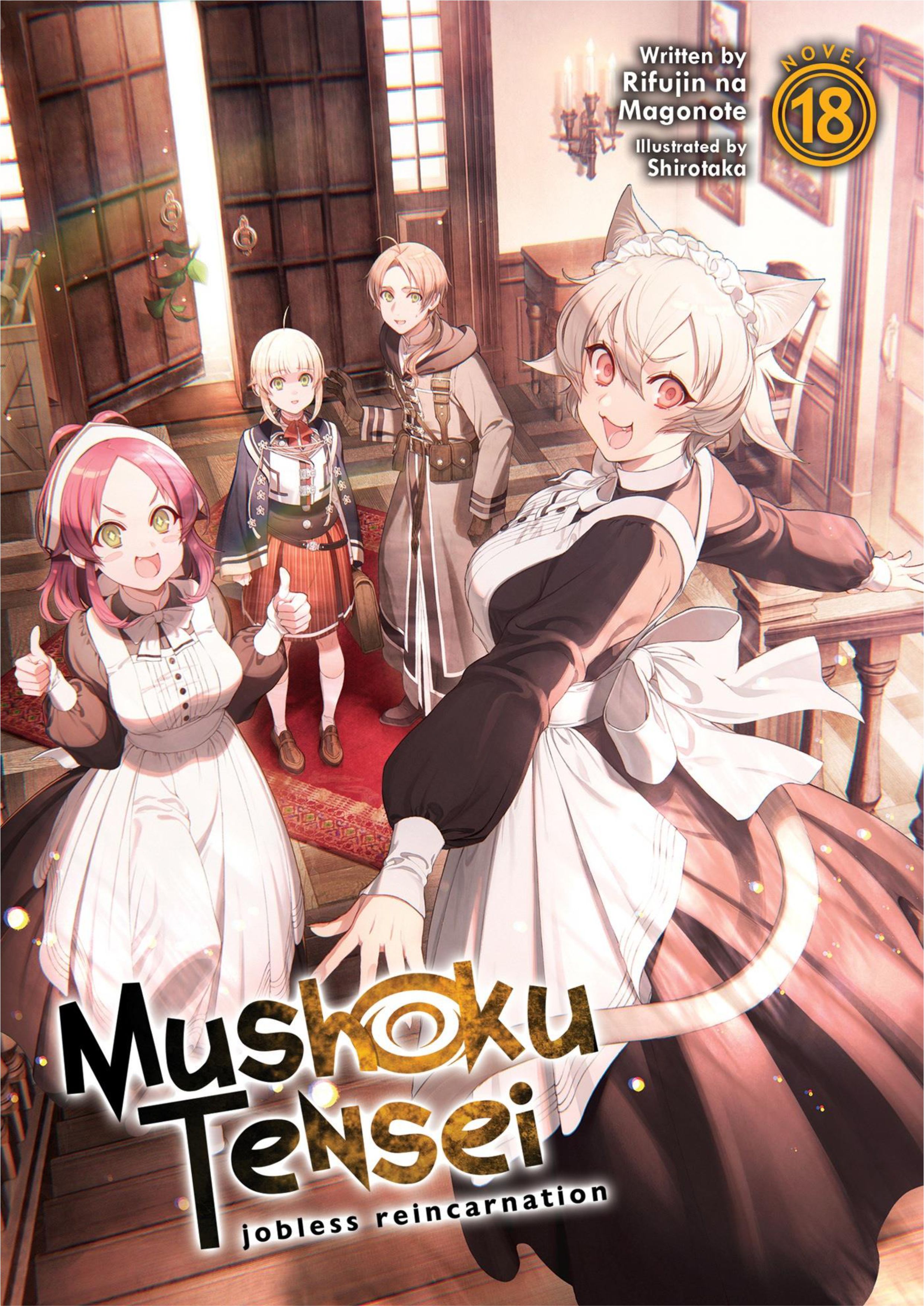 Mushoku Tensei V18 Illustration - Megumi Novel