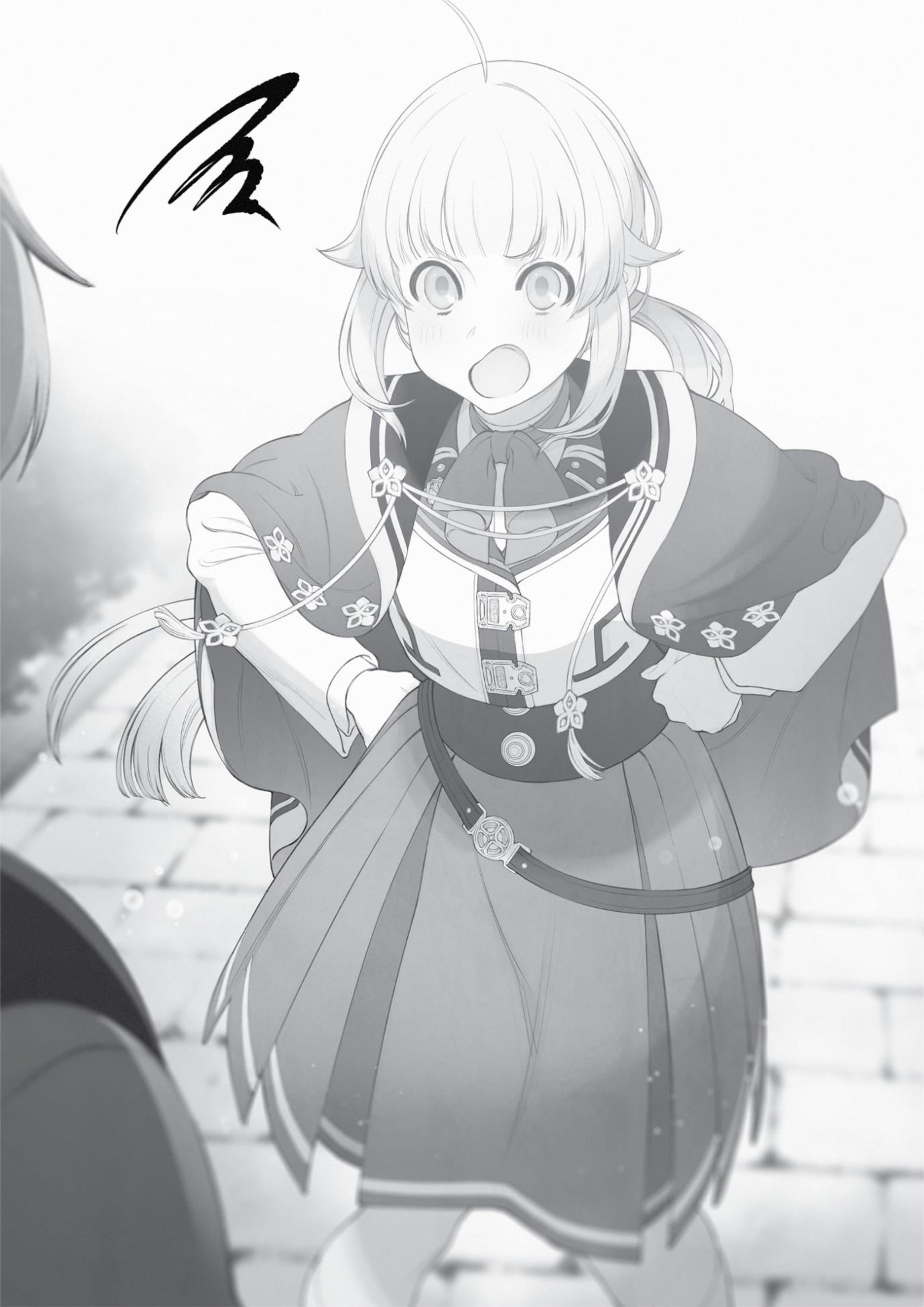 Mushoku Tensei V18 Illustration - Megumi Novel