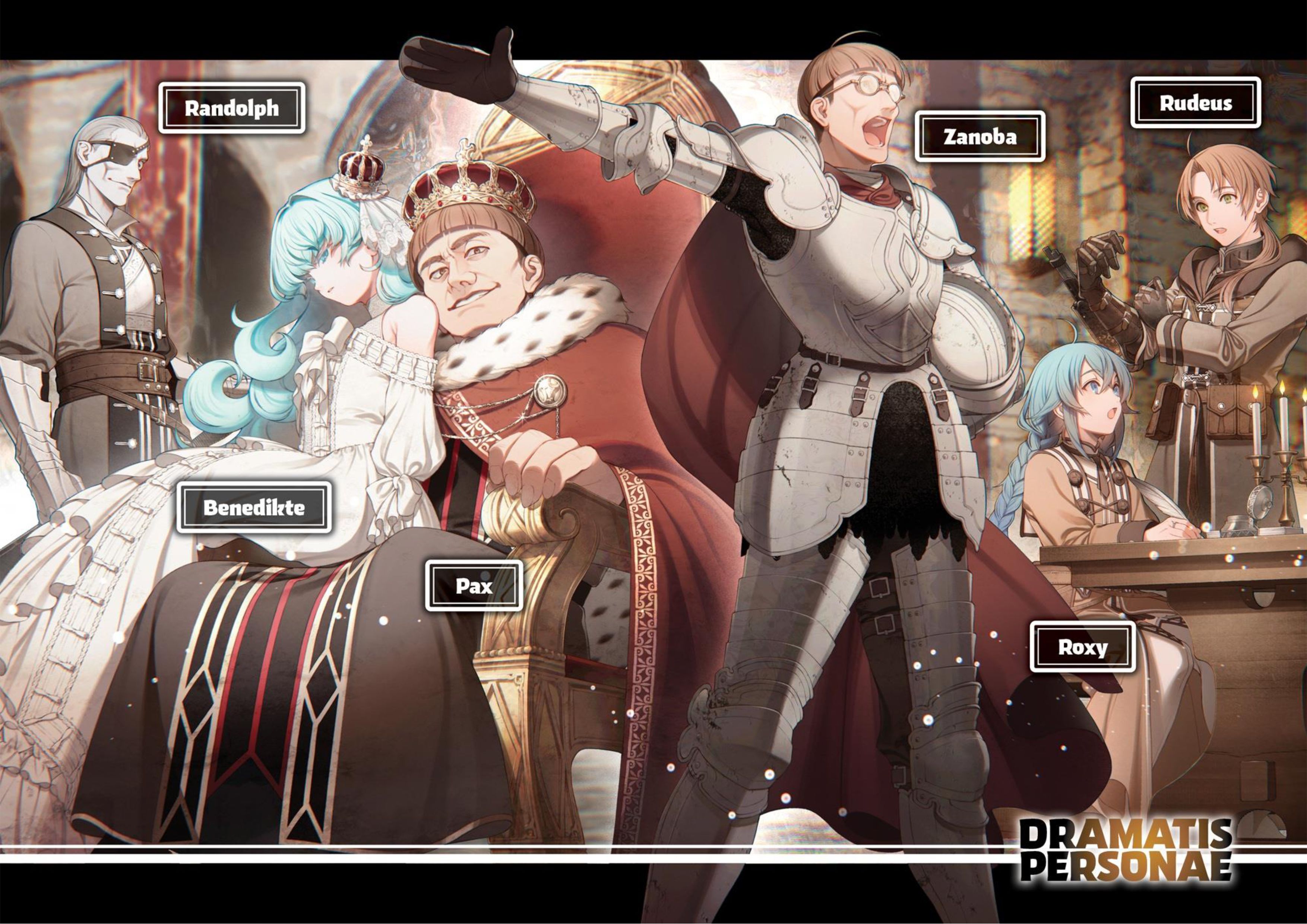 Mushoku Tensei V19 Illustration - Megumi Novel