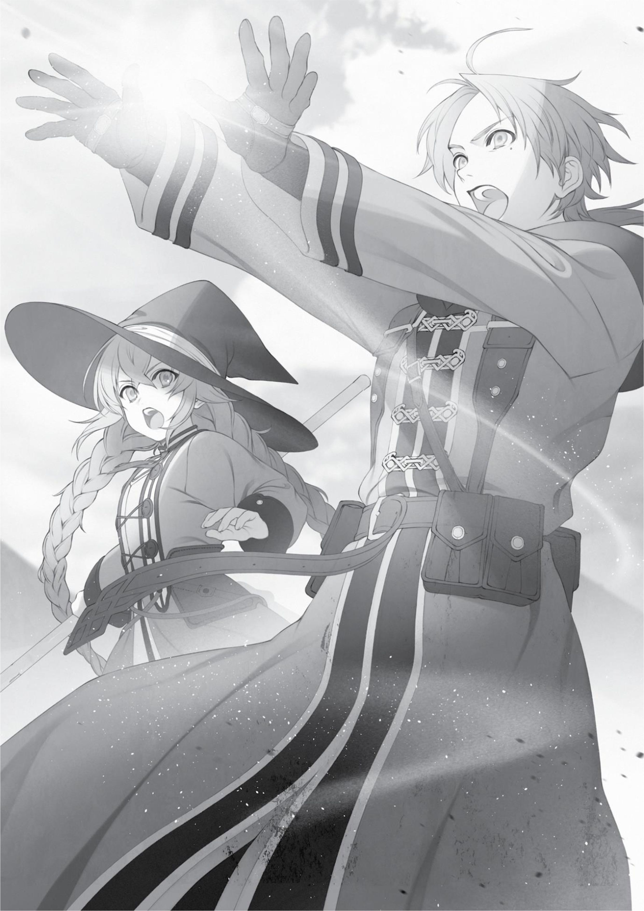 Mushoku Tensei V19 Illustration - Megumi Novel