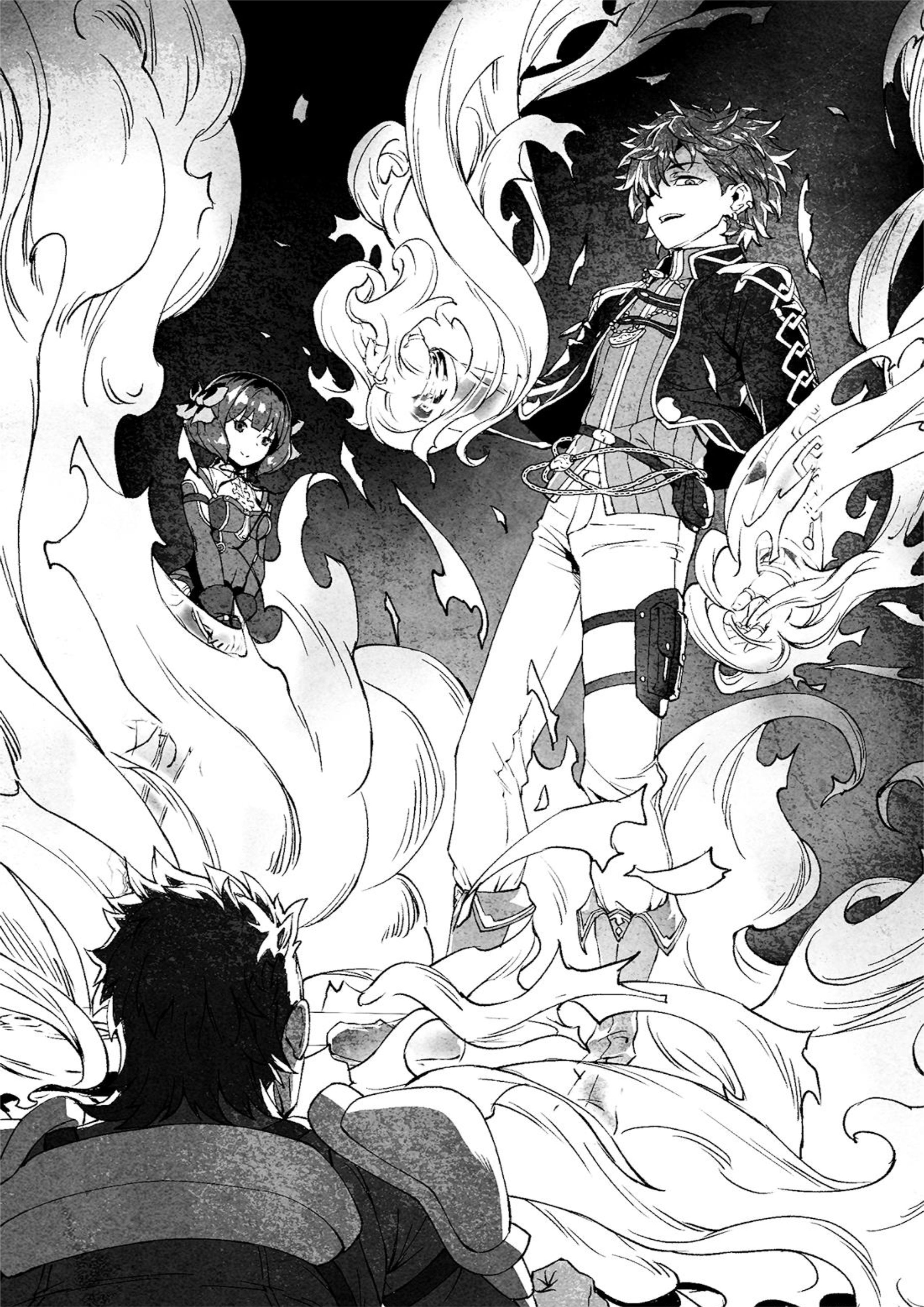 Nageki no Bourei wa Intai Shitai V1 Illustration - Megumi Novel