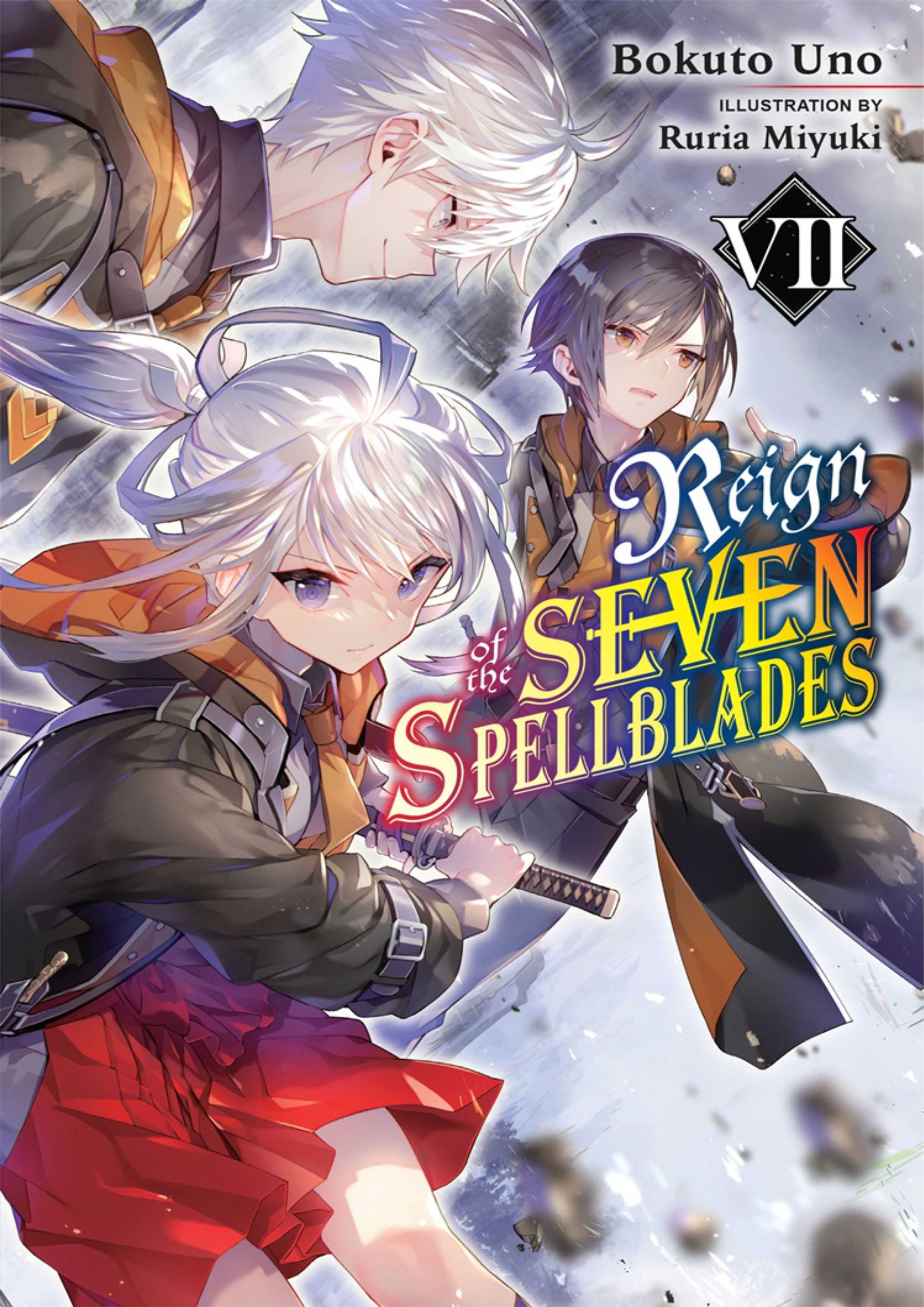 Nanatsu no Maken ga Shihai suru V7 Illustration - Megumi Novel