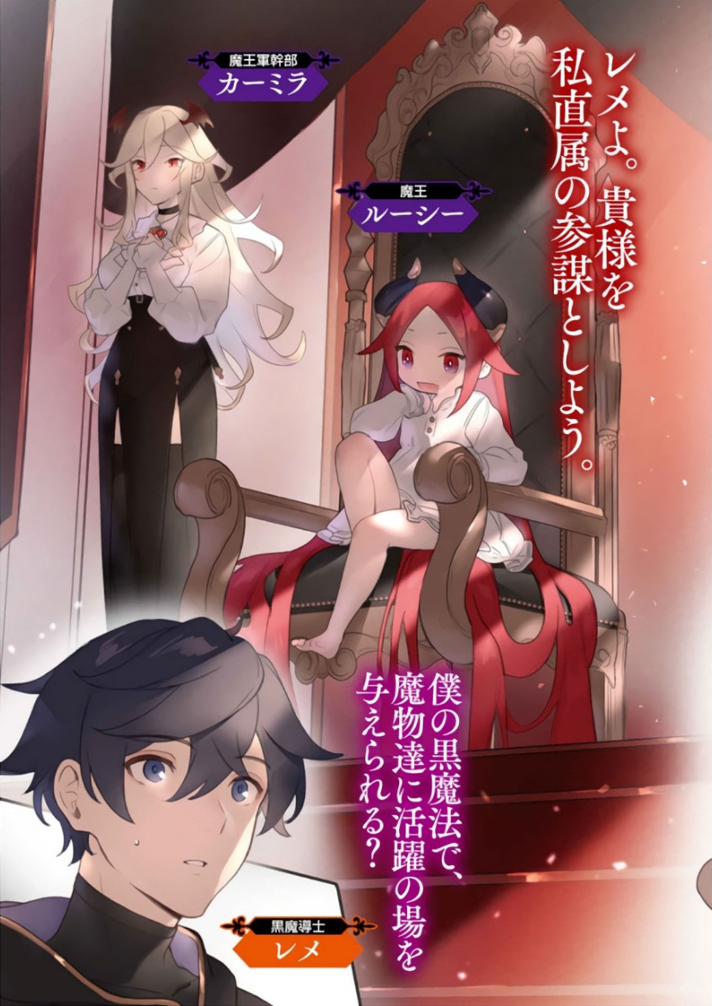 Nankoufuraku no Maou-jou e Youkoso V1 Illustration - Megumi Novel