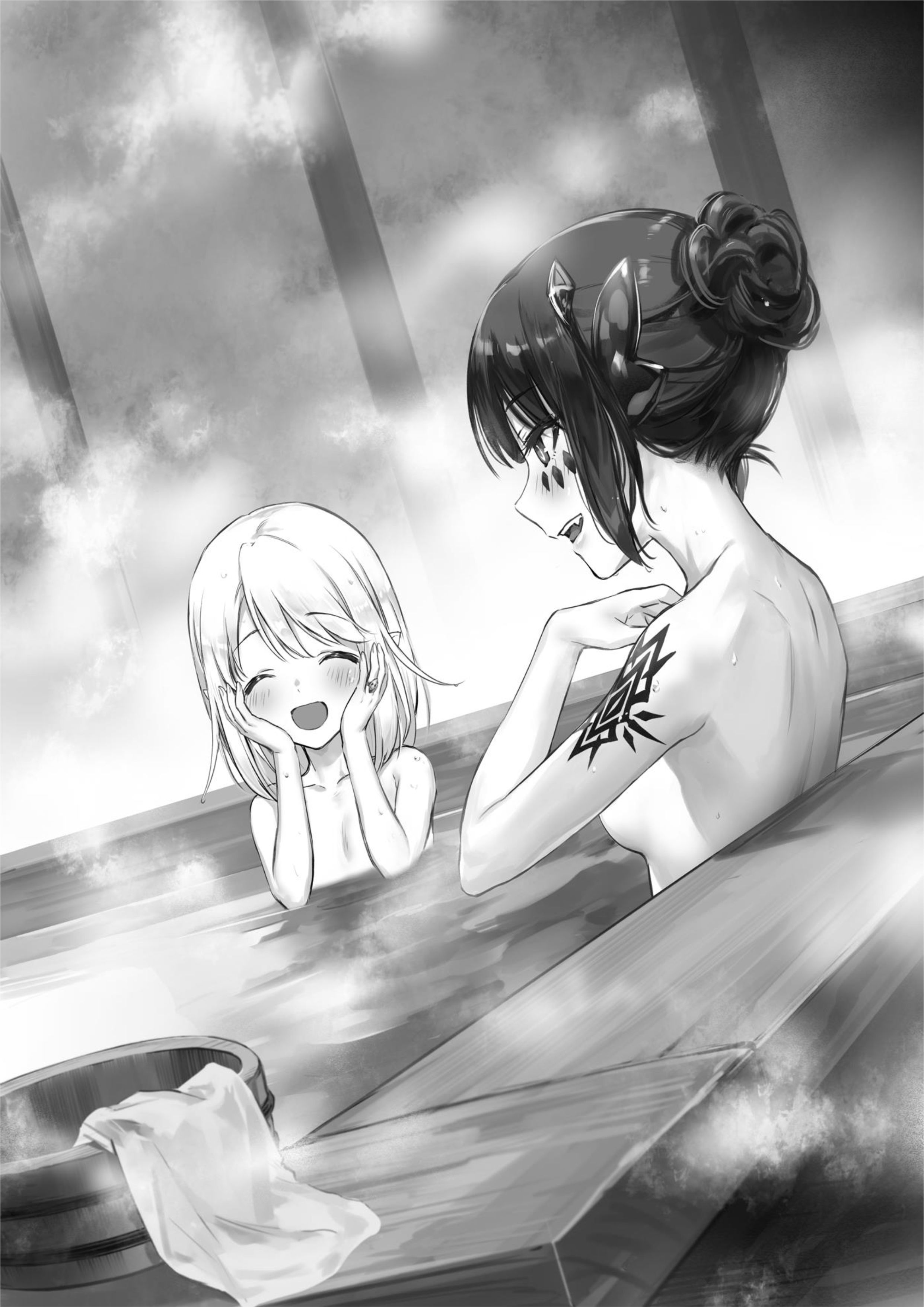 Neta Chara Tensei Toka Anmari da! V1 Illustration - Megumi Novel