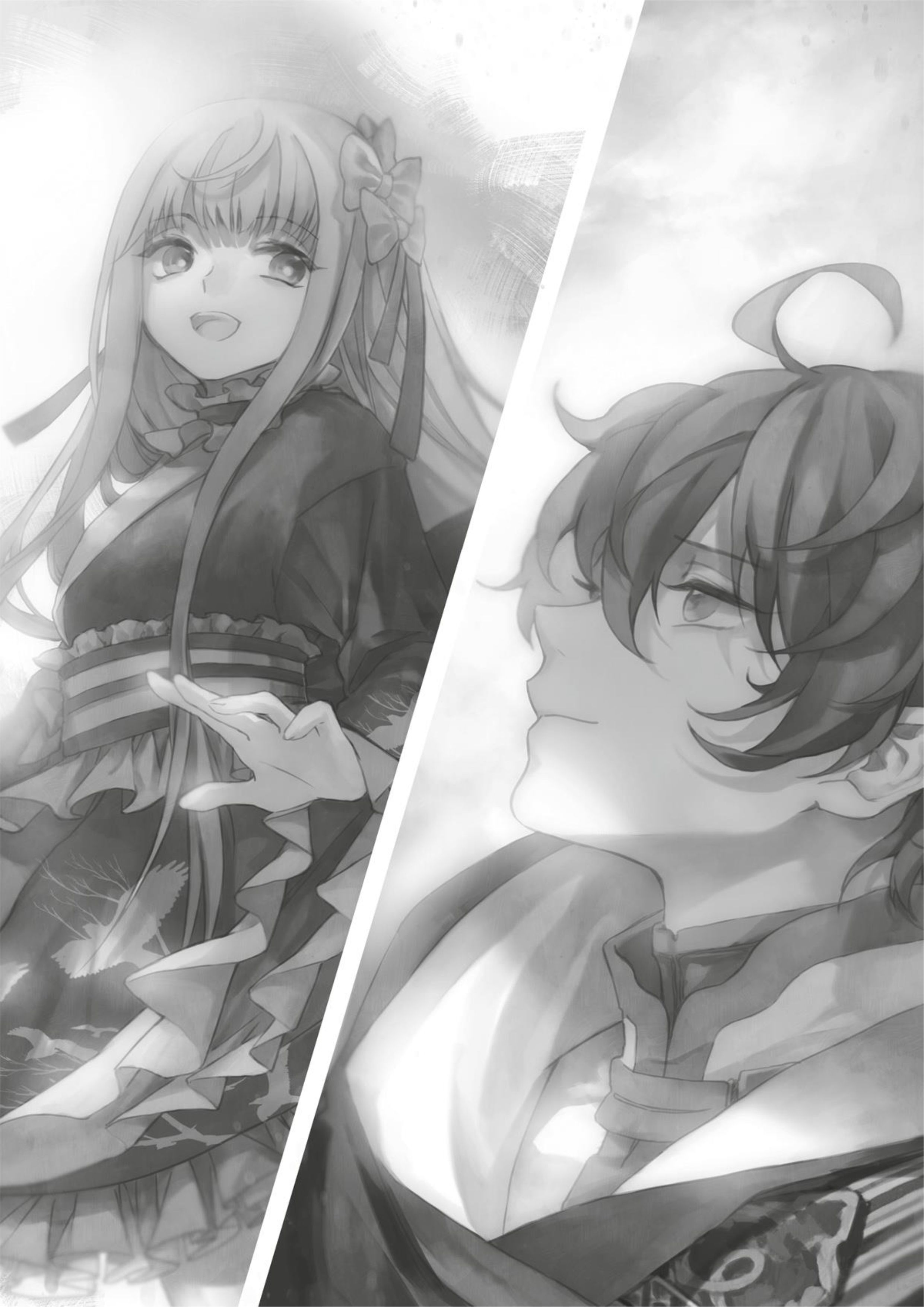Nidome no Yuusha V3 Official Version Illustration - Megumi Novel