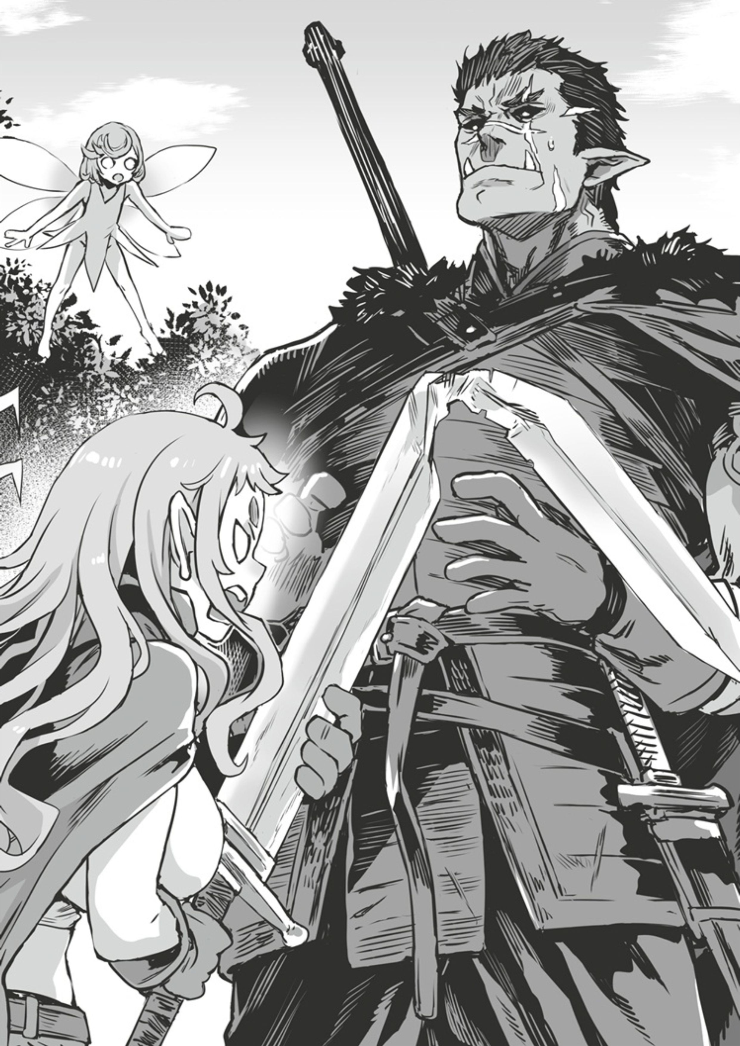 Orc Eiyuu Monogatari Sontaku Retsuden V3 Illustration - Megumi Novel