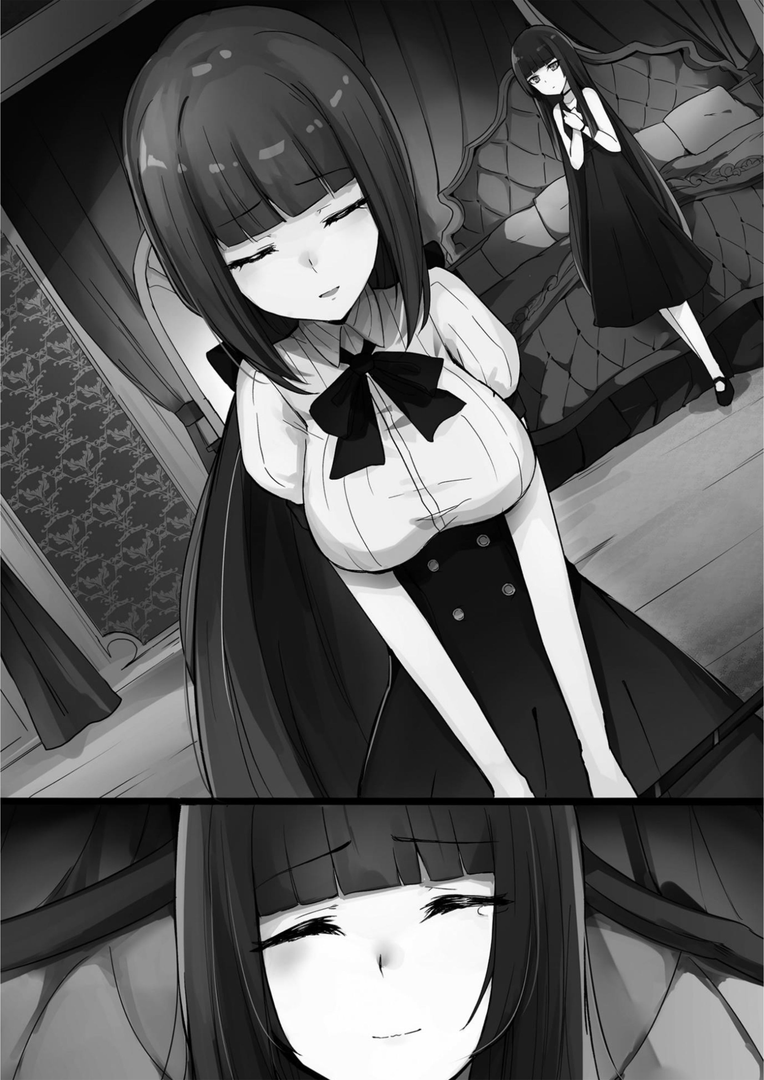 Otome Game Sekai wa Mob ni Kibishii Sekai Desu V3 Illustration - Megumi Novel