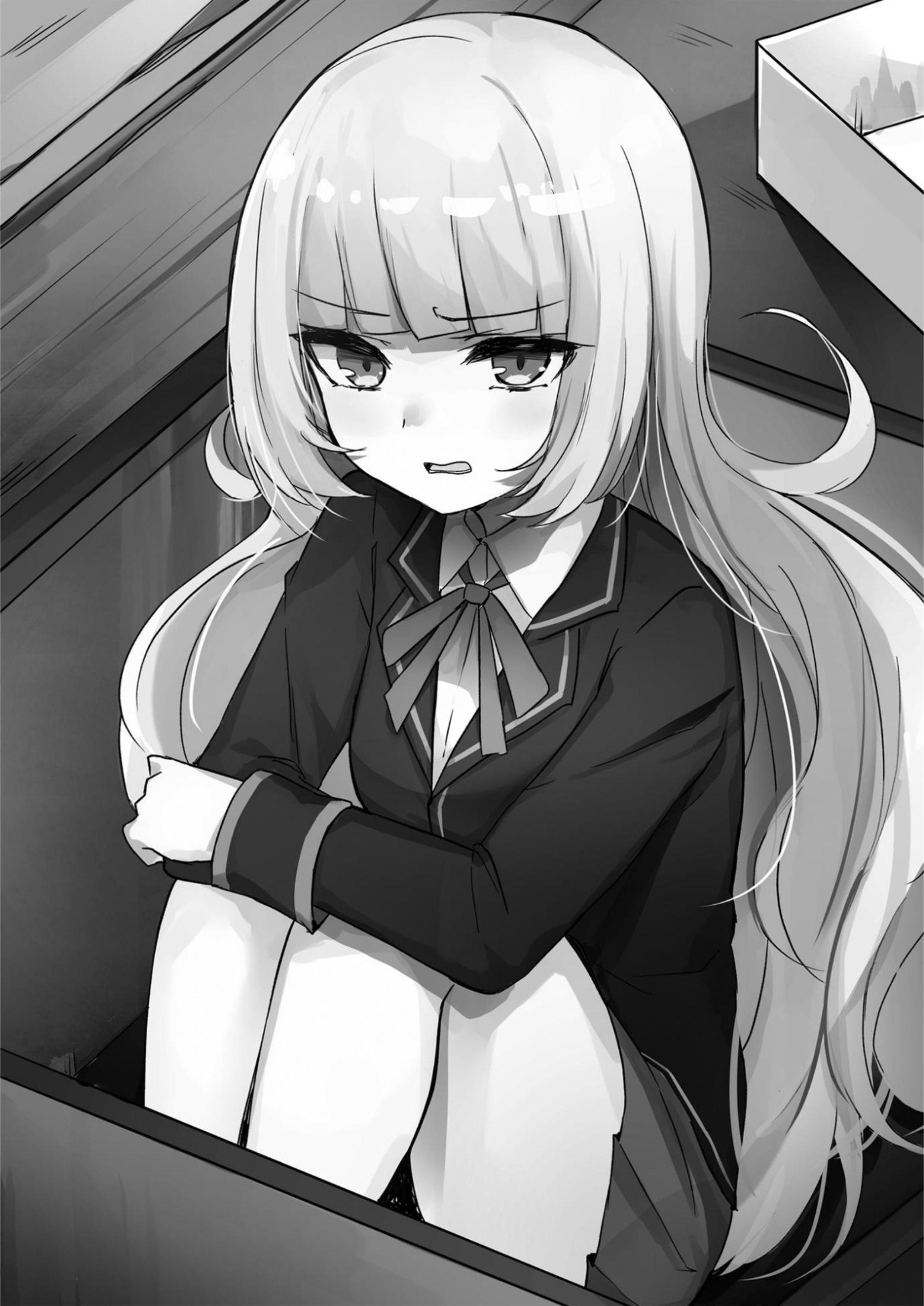 Otome Game Sekai wa Mob ni Kibishii Sekai Desu V3 Illustration - Megumi Novel