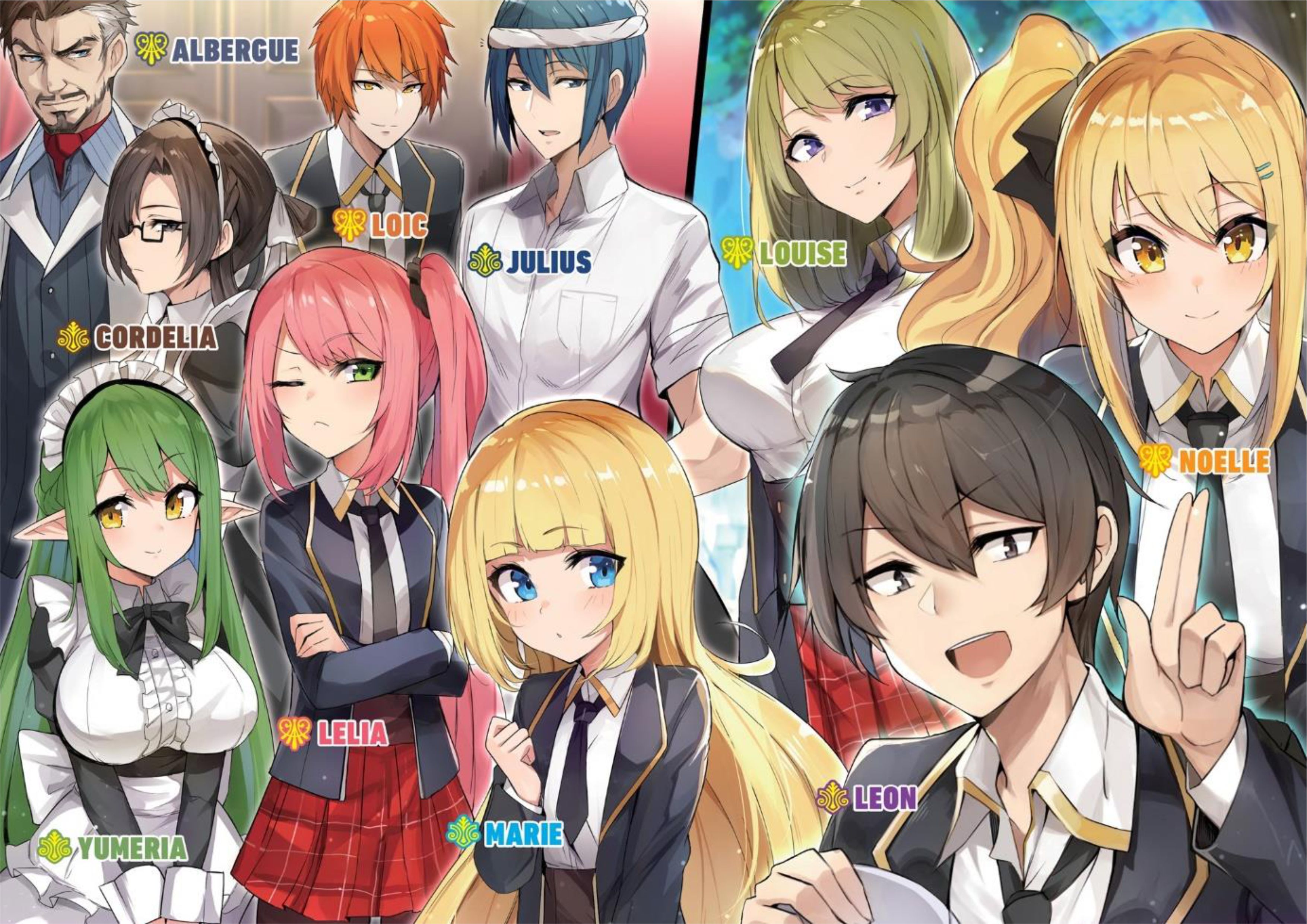 Otome Game Sekai wa Mob ni Kibishii Sekai Desu V5 Illustration - Megumi Novel