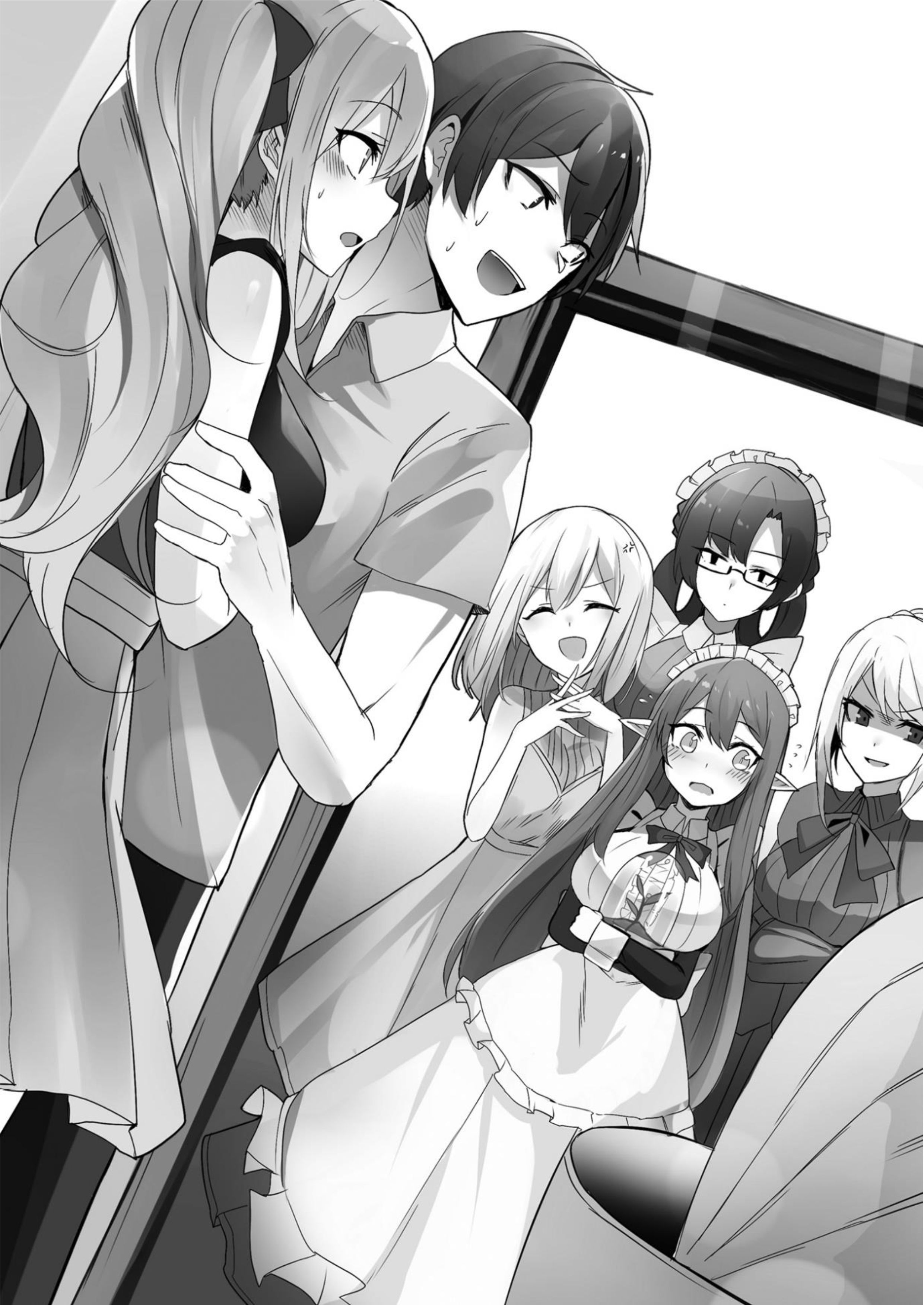 Otome Game Sekai wa Mob ni Kibishii Sekai Desu V5 Illustration - Megumi Novel