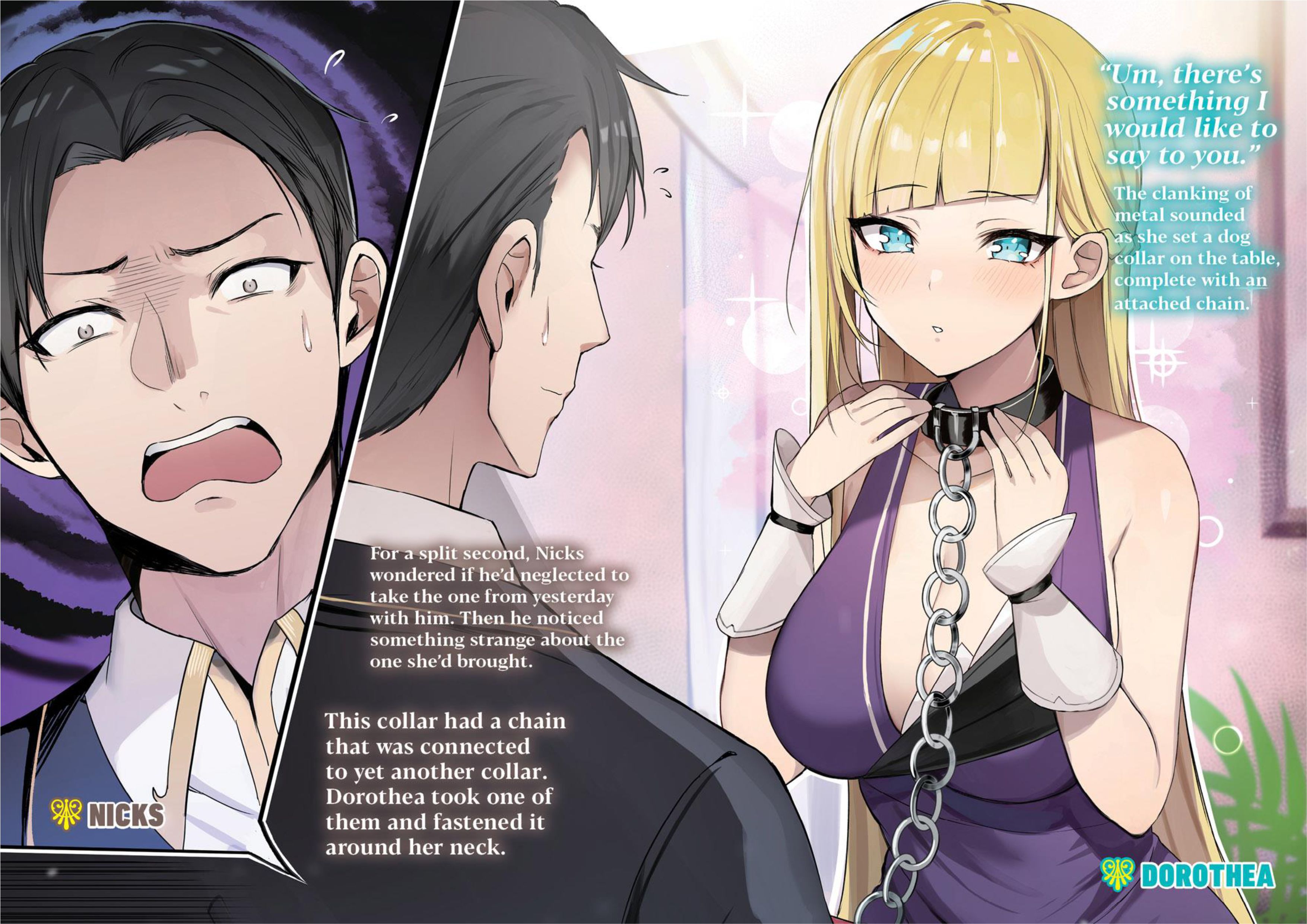 Otome Game Sekai wa Mob ni Kibishii Sekai Desu V8 Illustration - Megumi Novel