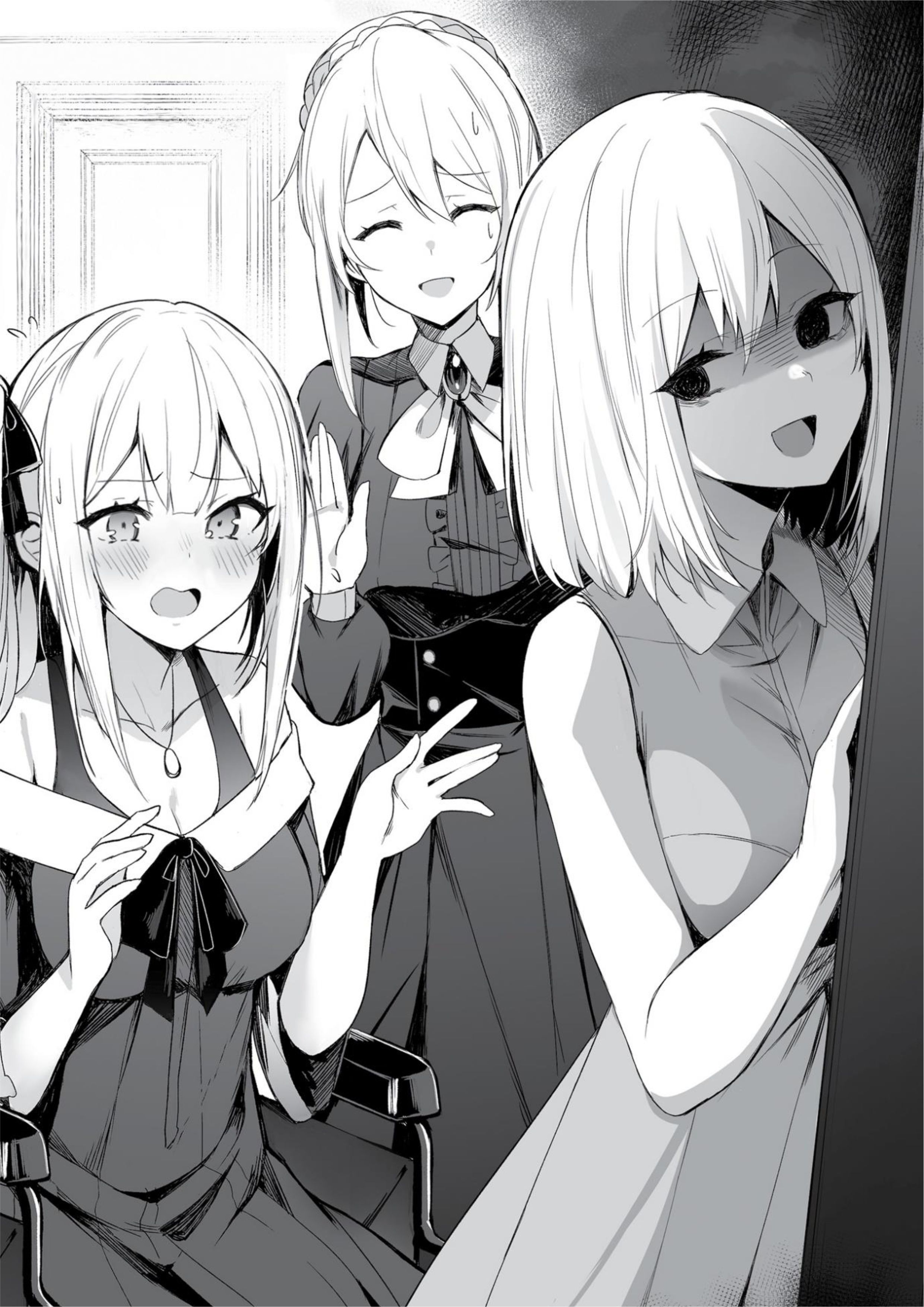 Otome Game Sekai wa Mob ni Kibishii Sekai Desu V8 Illustration - Megumi Novel