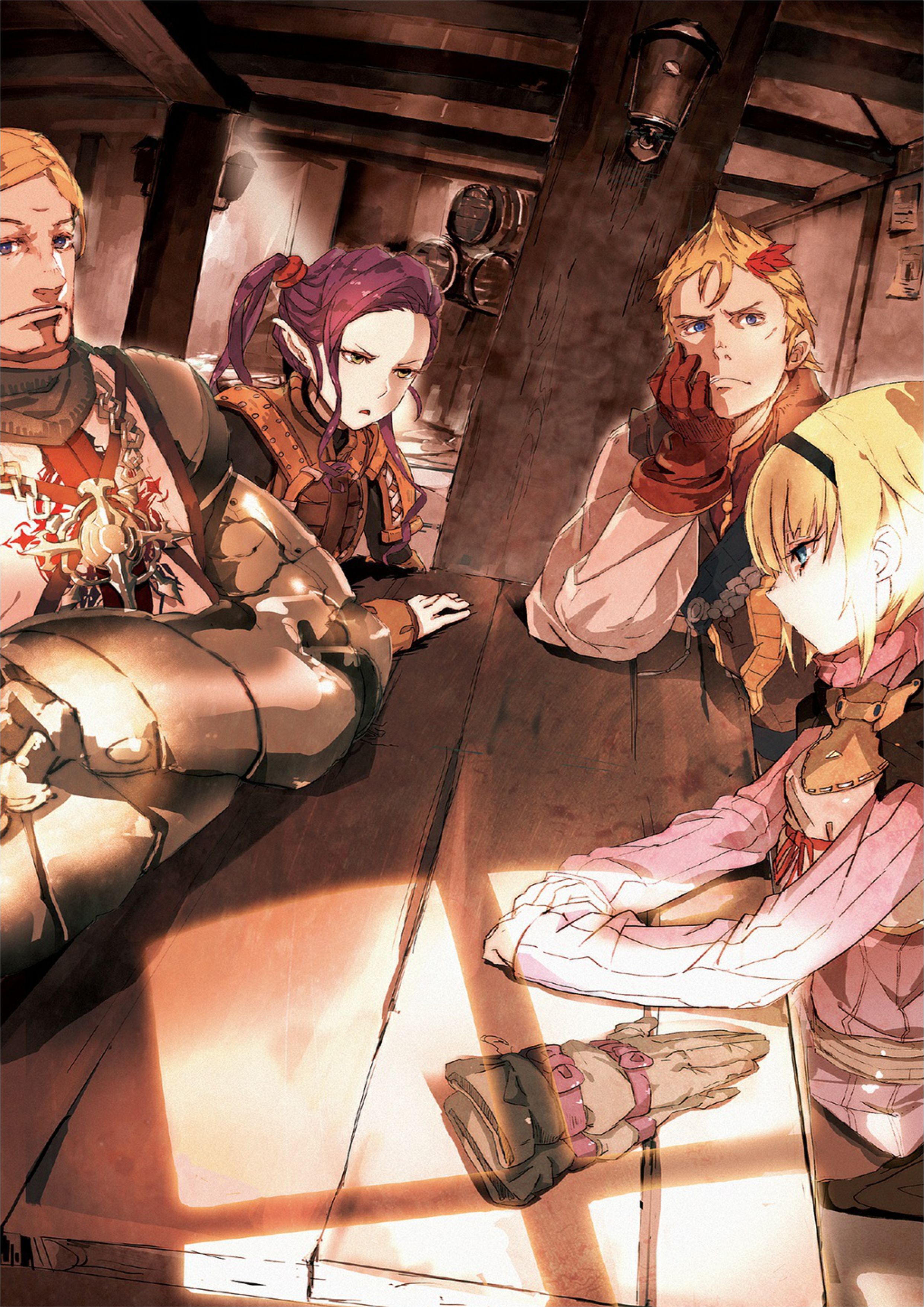 Overlord V7 Illustration - Megumi Novel