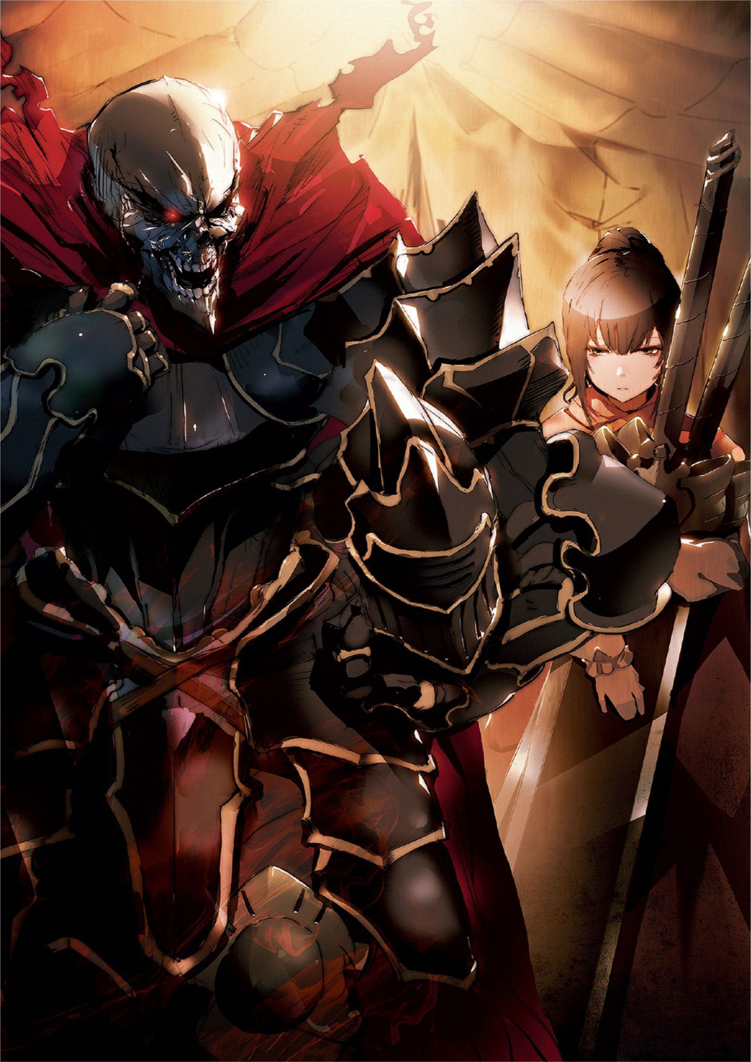 Overlord V7 Illustration - Megumi Novel