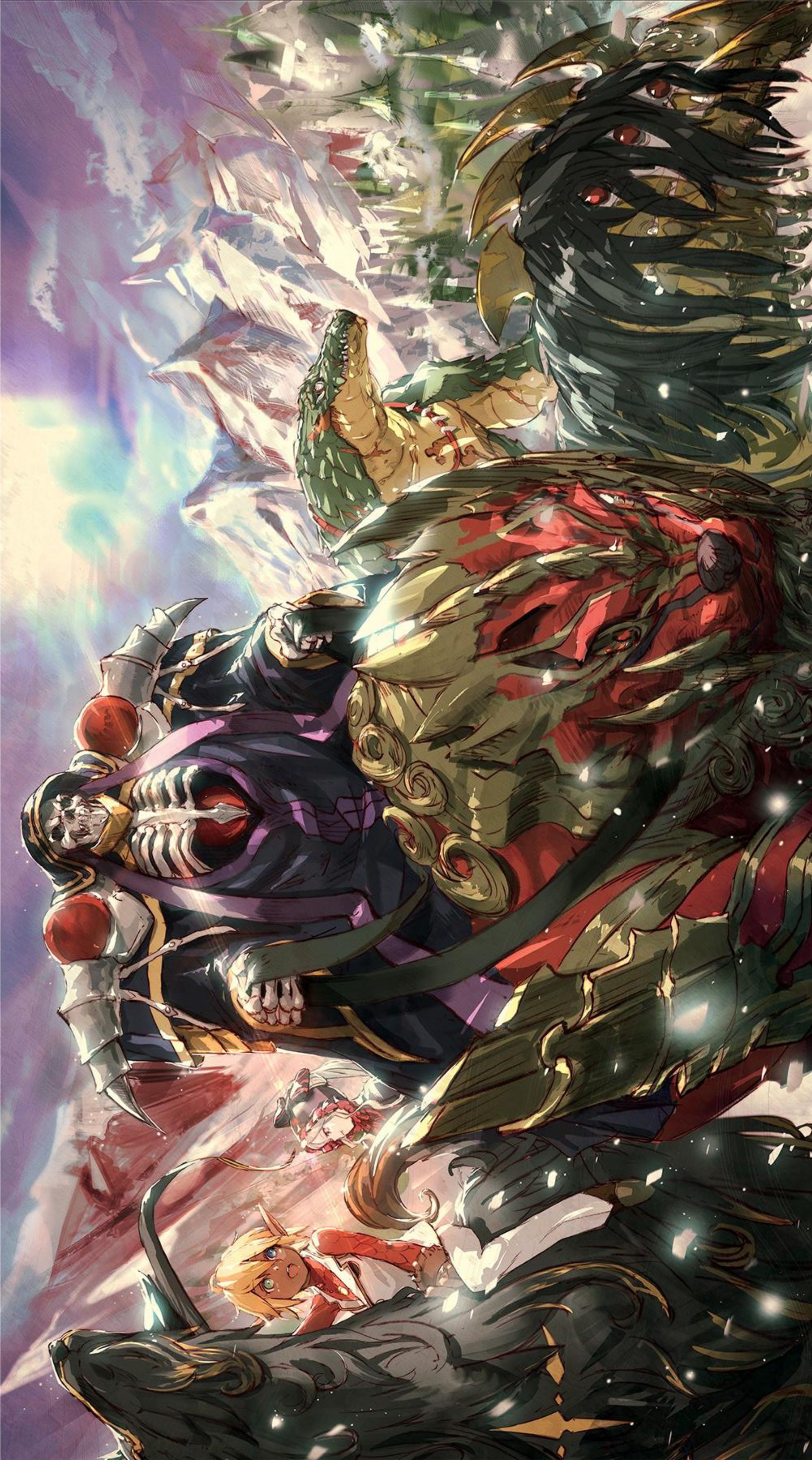 Overlord V11 Illustration - Megumi Novel