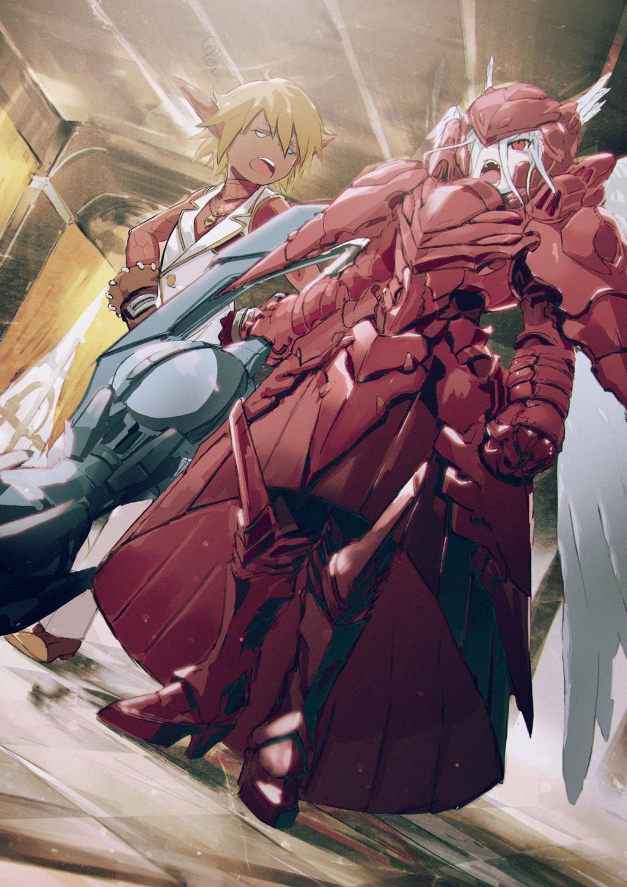 Overlord V11 Illustration - Megumi Novel