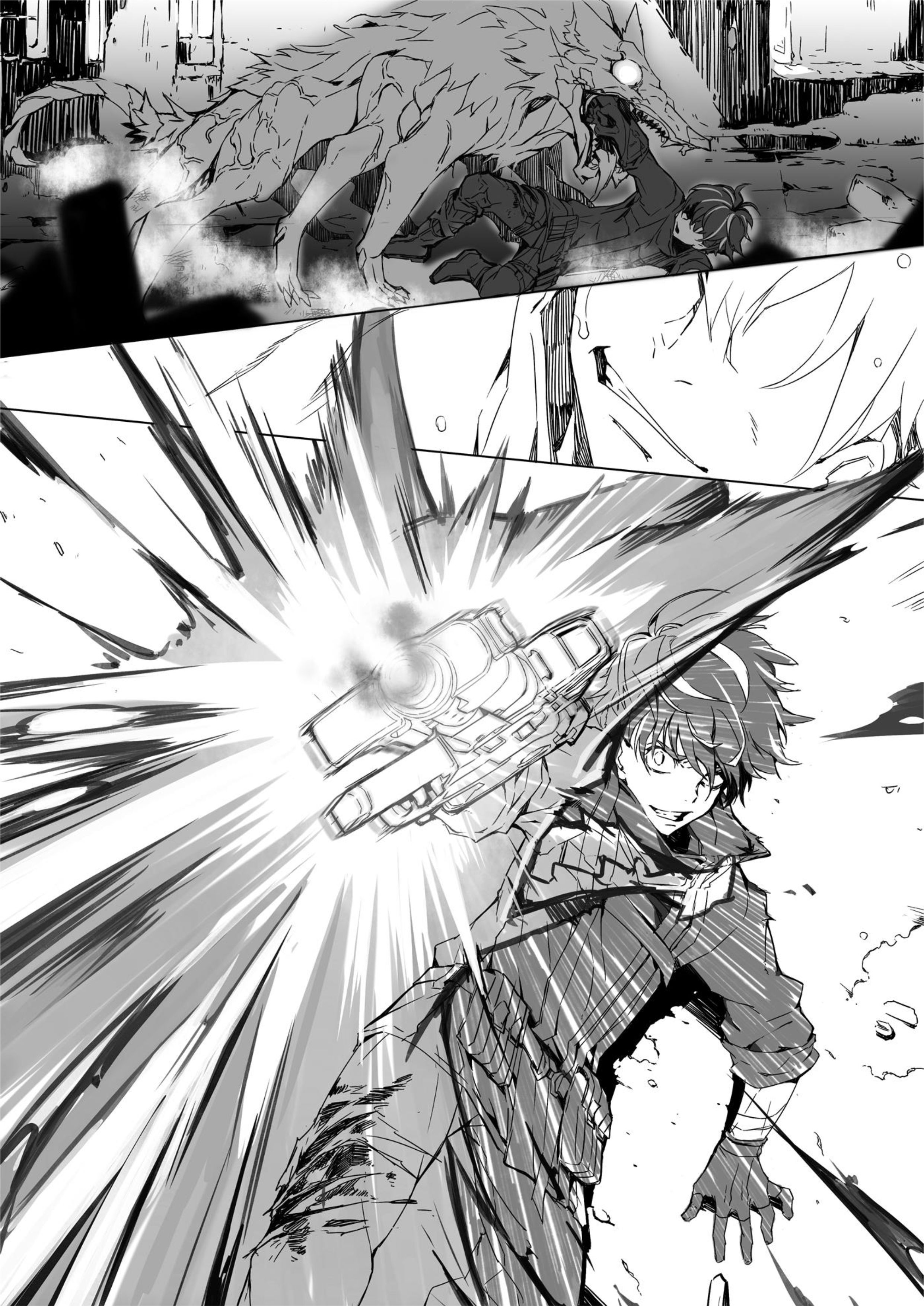 Rebuild World V1 Illustration - Megumi Novel