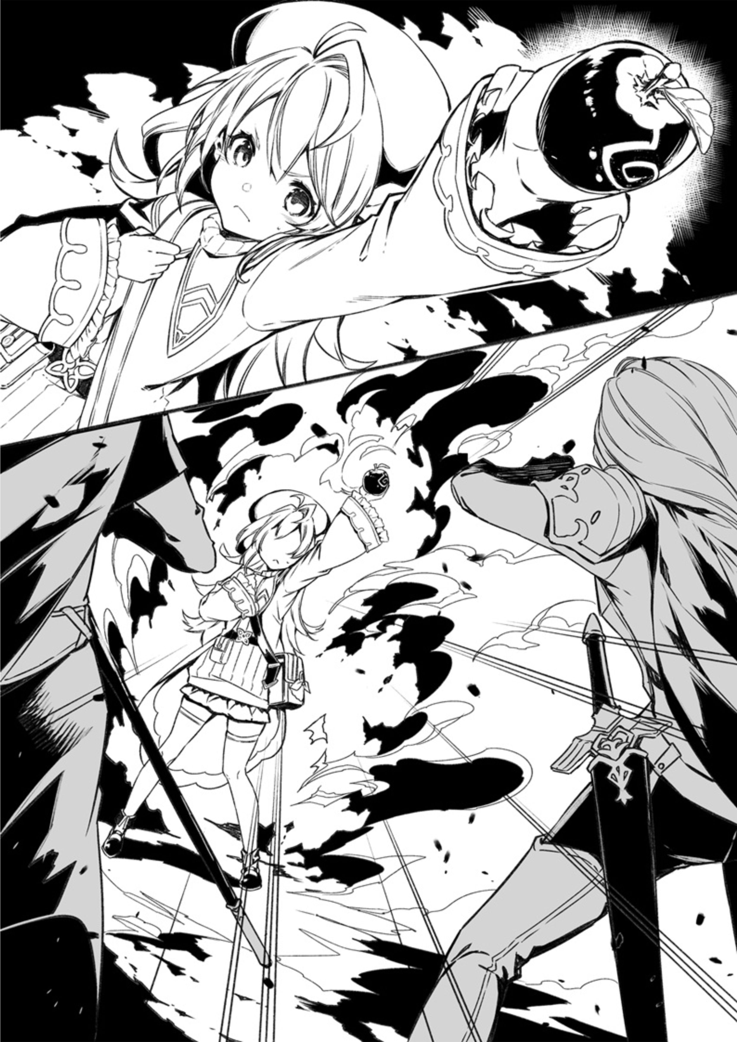 Reincarnated as an Apple V1 Illustration - Megumi Novel
