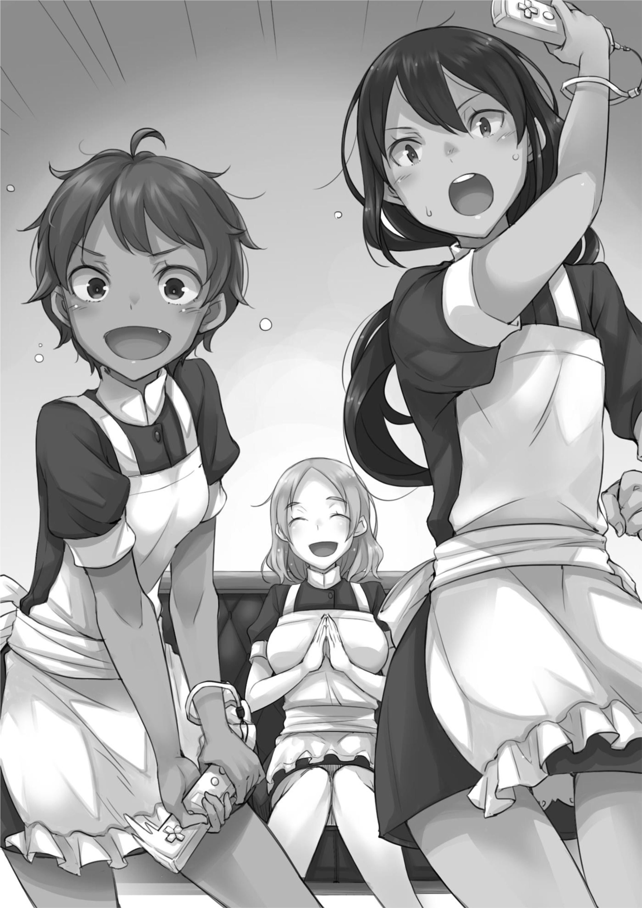 Risou no Himo Seikatsu V7 Illustration - Megumi Novel