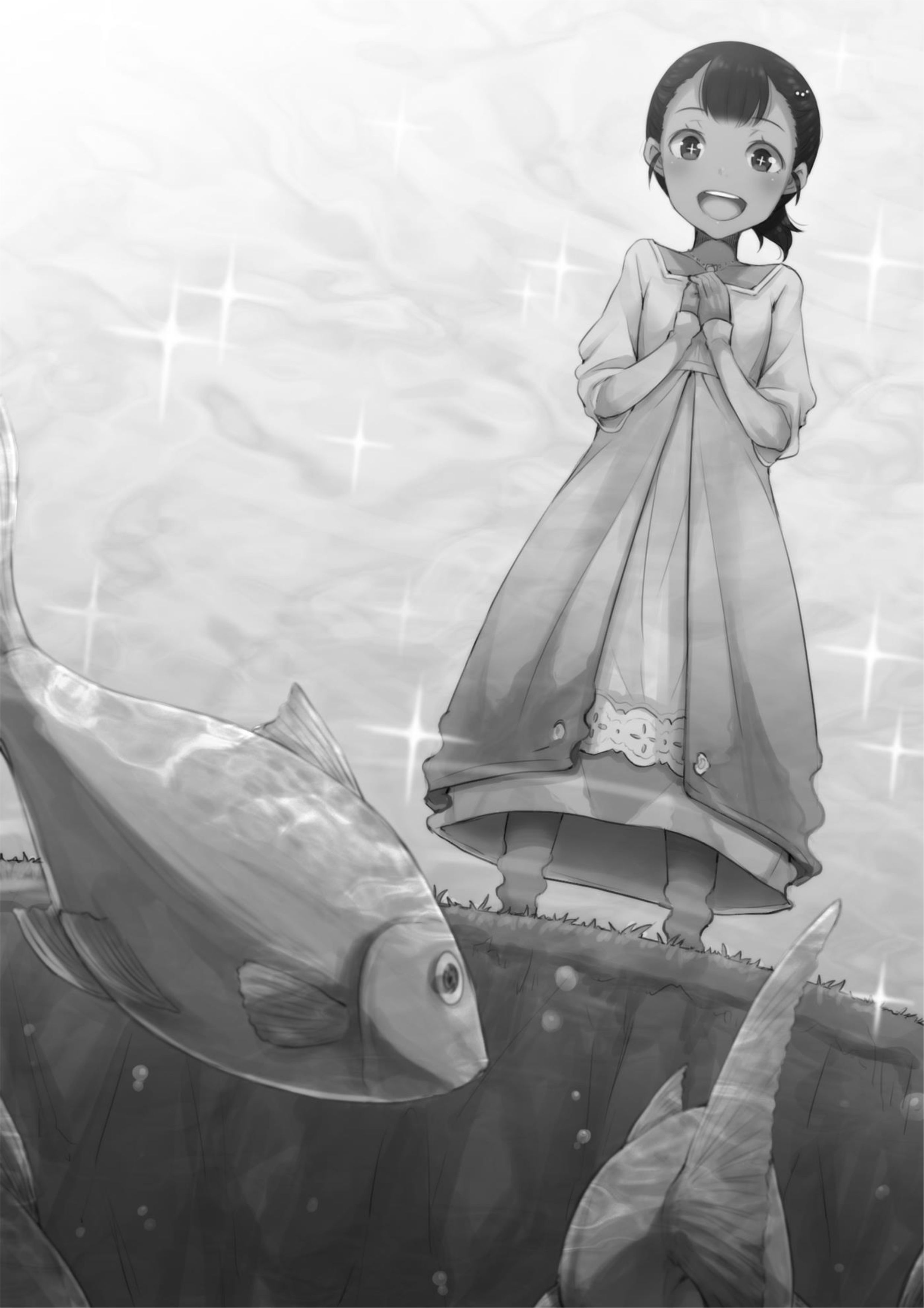 Risou no Himo Seikatsu V8 Illustration - Megumi Novel