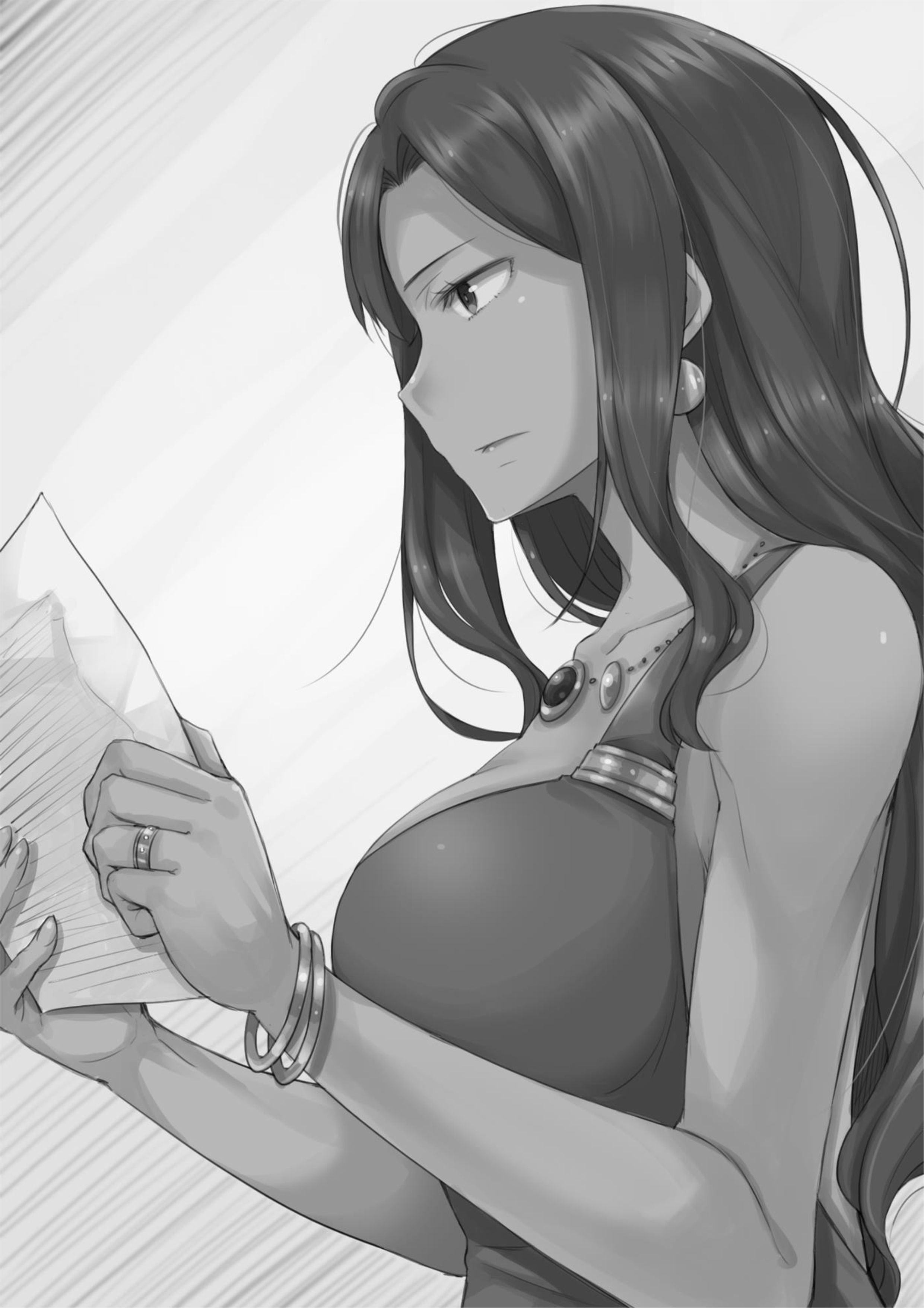 Risou no Himo Seikatsu V8 Illustration - Megumi Novel
