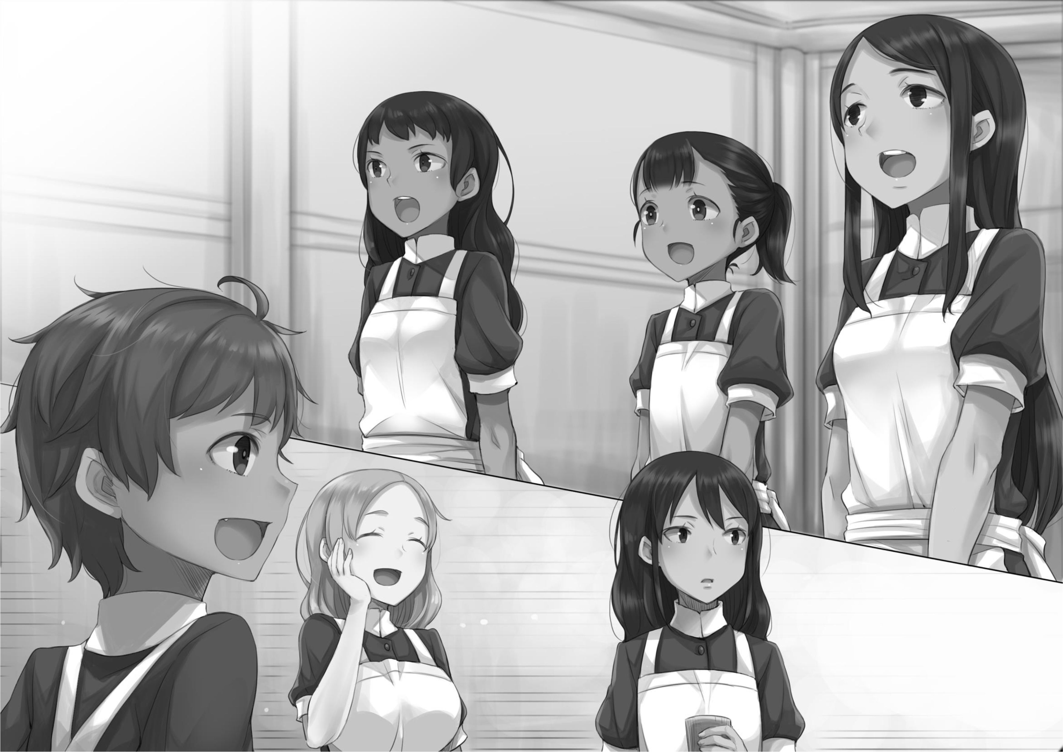 Risou no Himo Seikatsu V8 Illustration - Megumi Novel