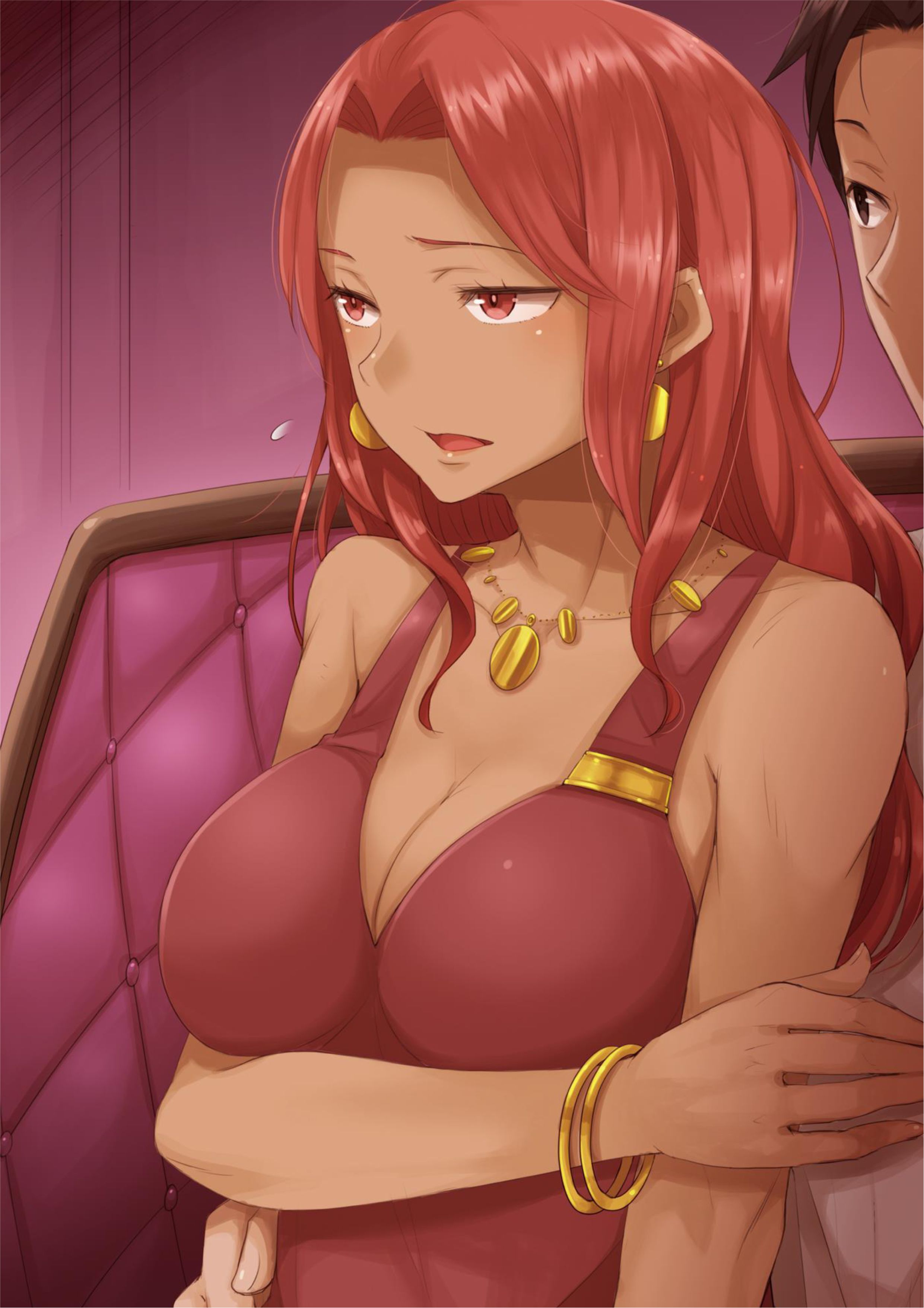 Risou no Himo Seikatsu V8 Illustration - Megumi Novel