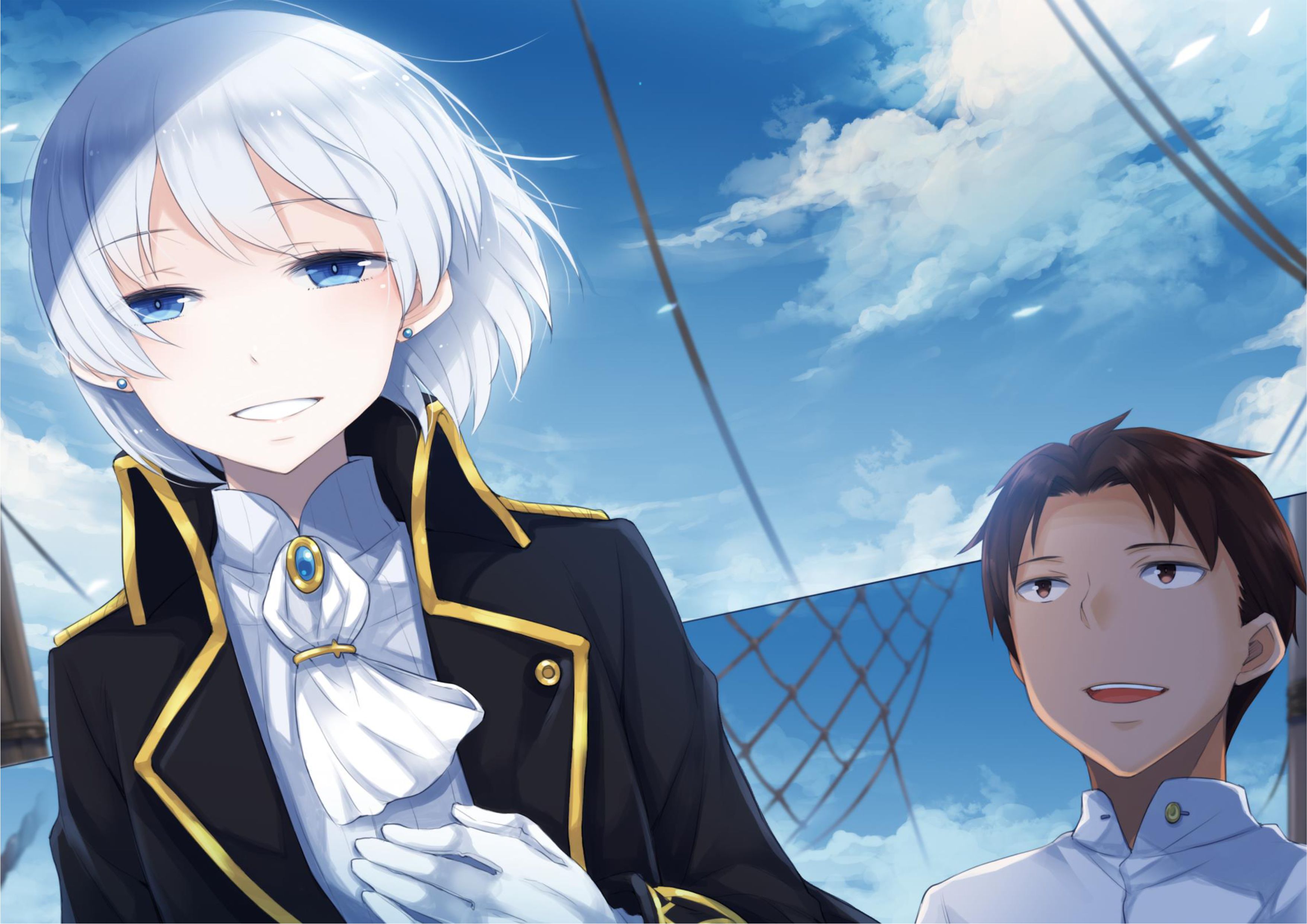 Risou no Himo Seikatsu V8 Illustration - Megumi Novel