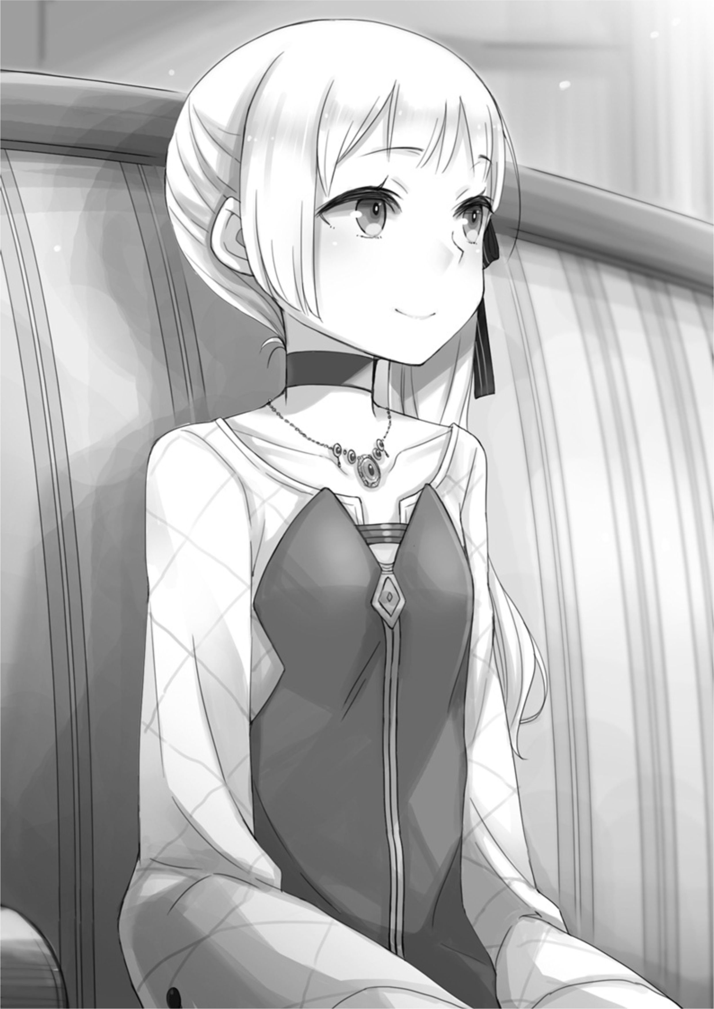 Risou no Himo Seikatsu V9 Illustration - Megumi Novel
