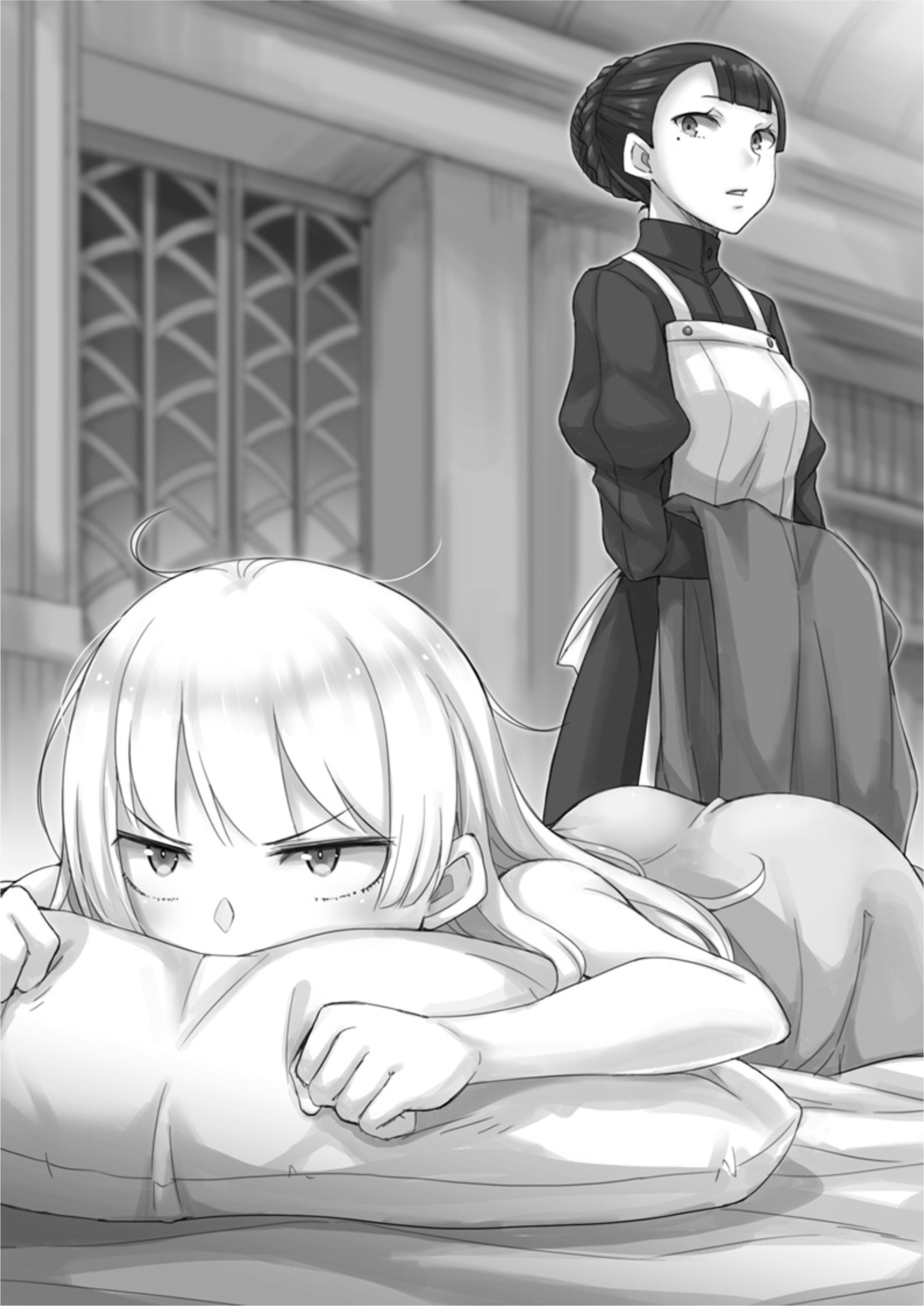 Risou no Himo Seikatsu V9 Illustration - Megumi Novel