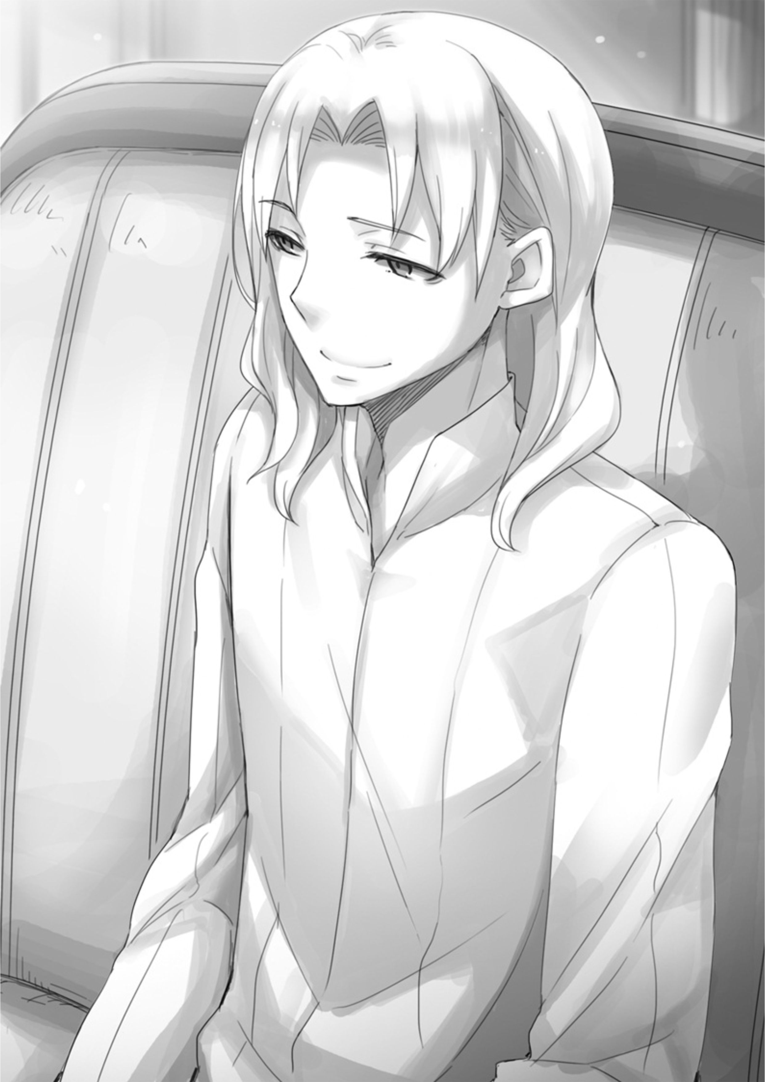 Risou no Himo Seikatsu V9 Illustration - Megumi Novel