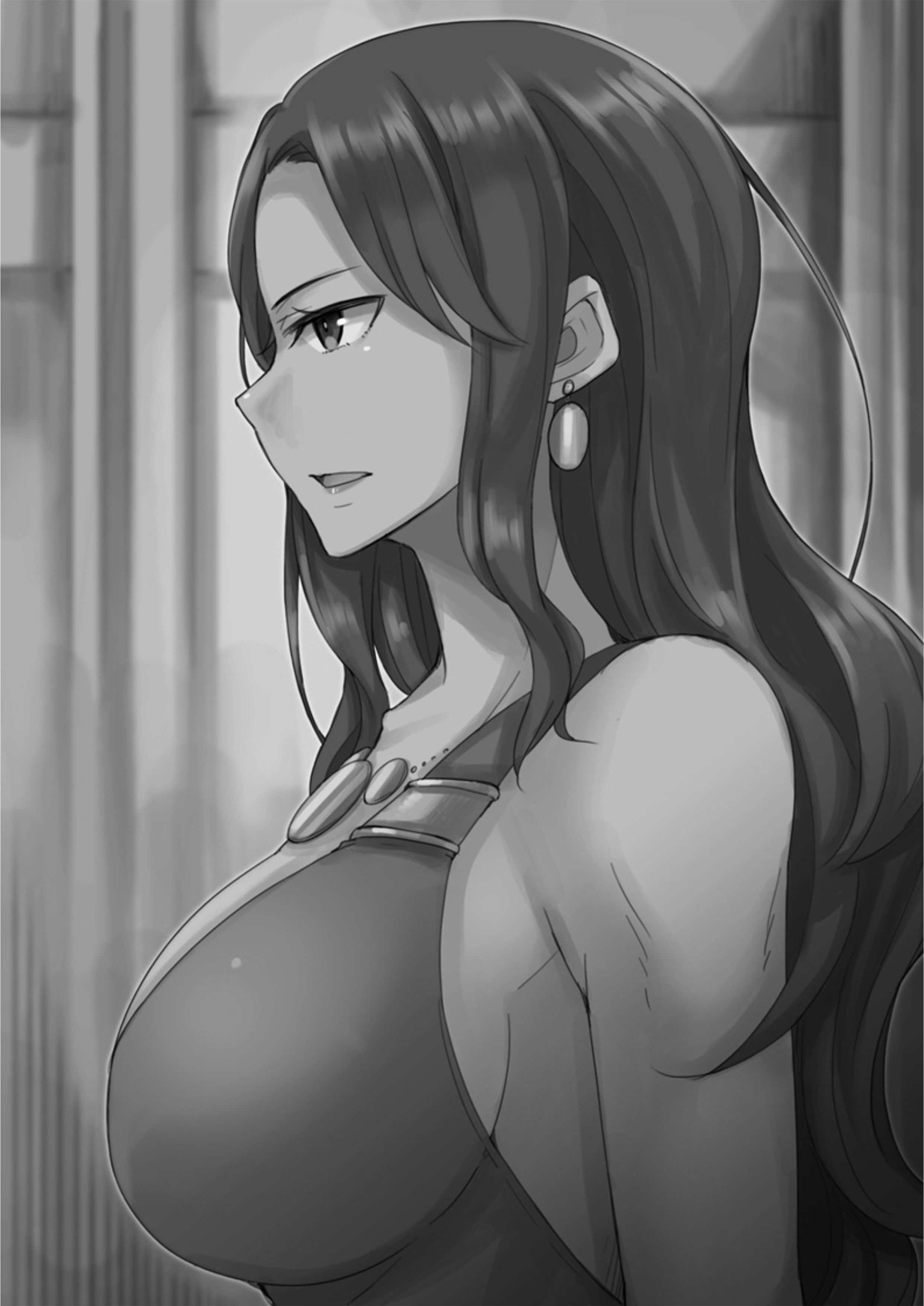 Risou no Himo Seikatsu V9 Illustration - Megumi Novel