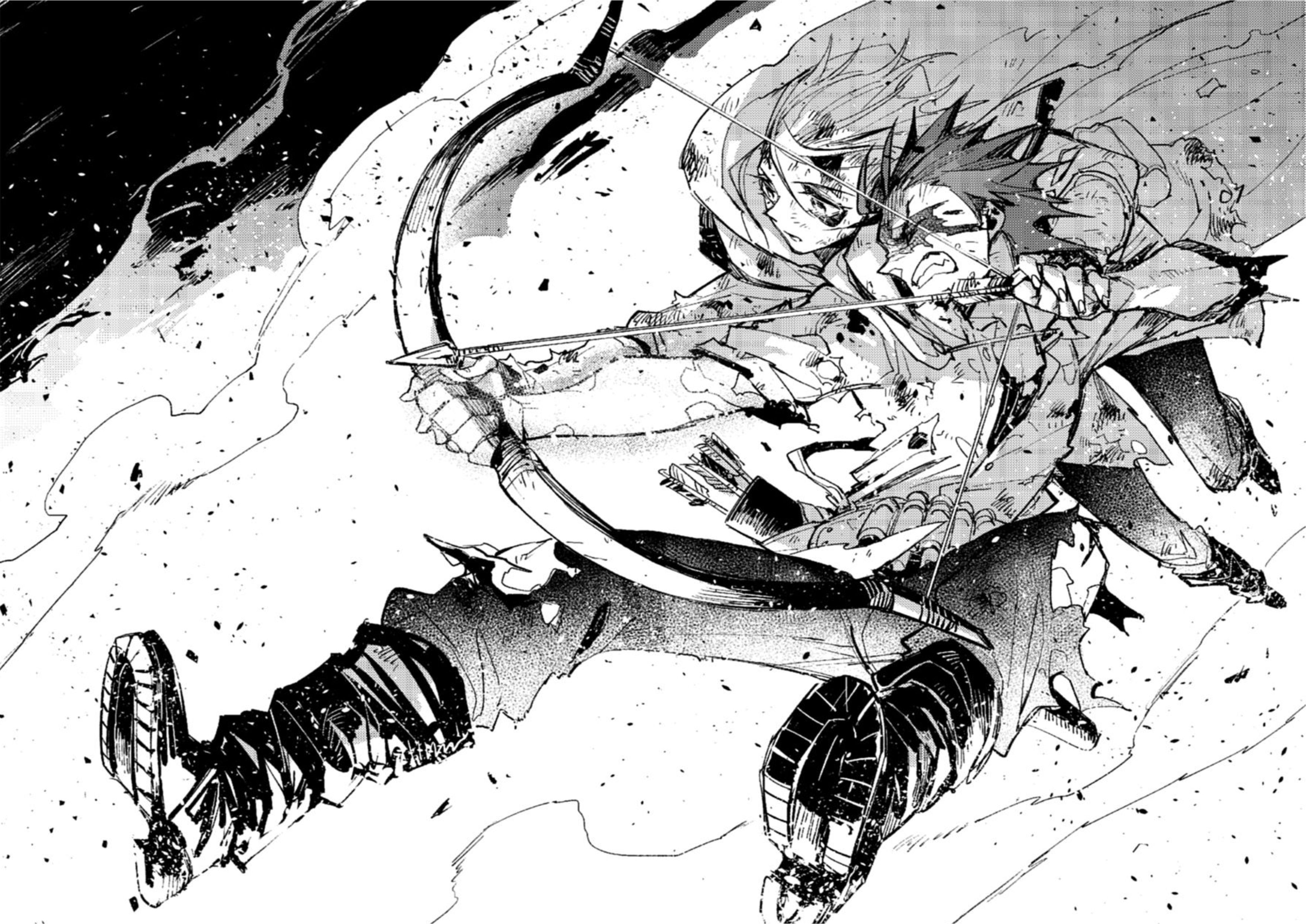 Sabikui Bisco V1 Illustration - Megumi Novel