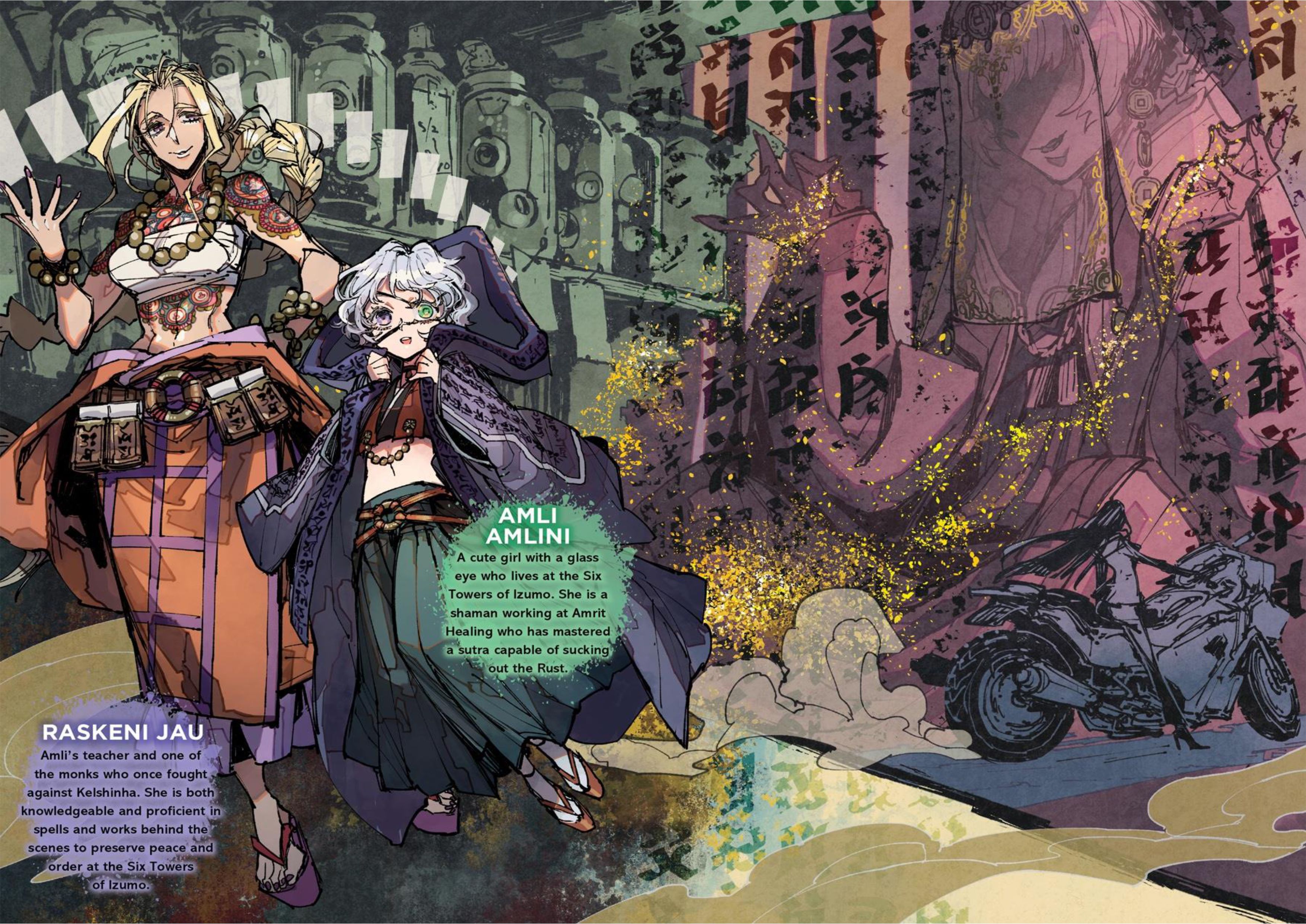 Sabikui Bisco V2 Illustration - Megumi Novel