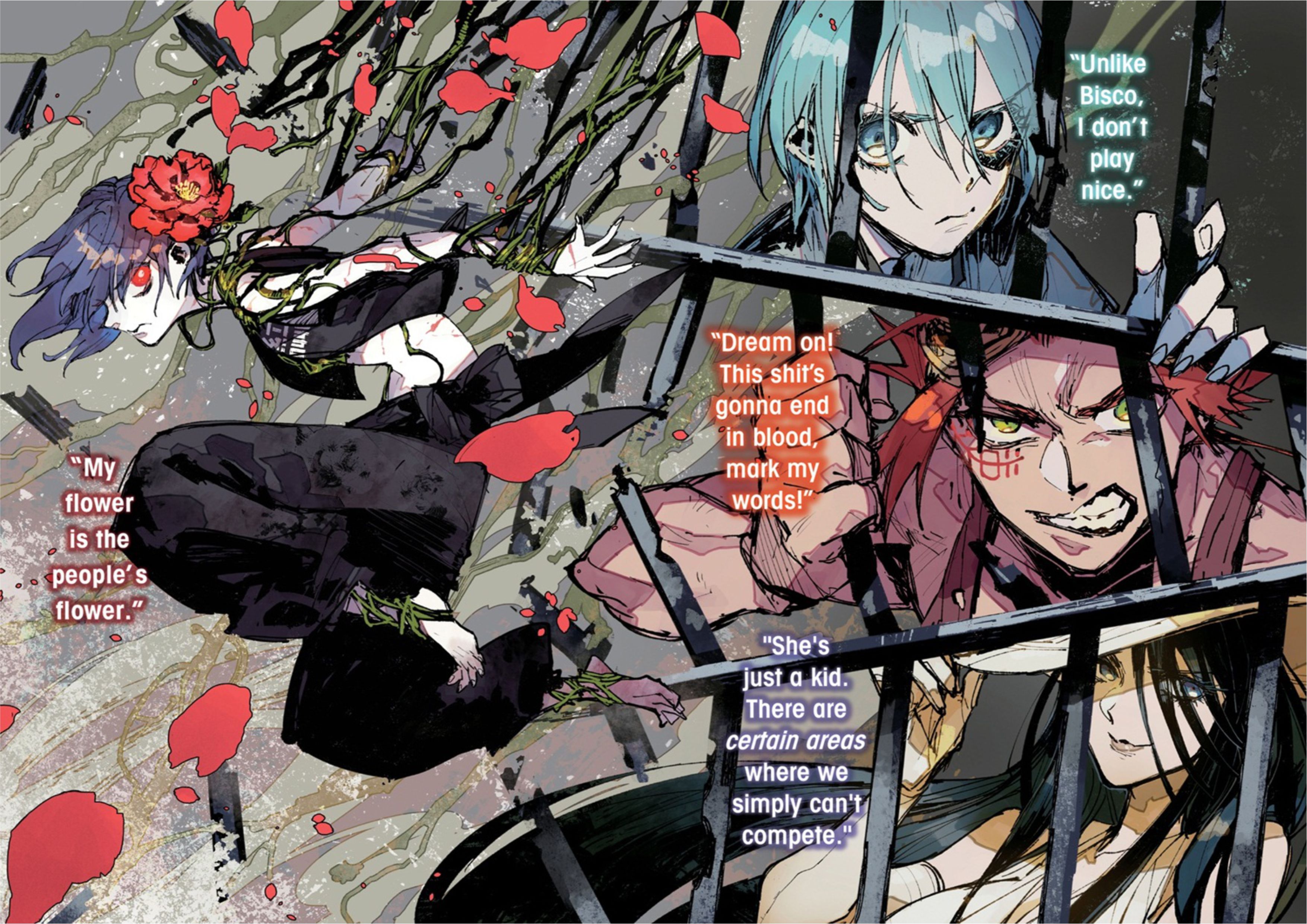 Sabikui Bisco V4 Illustration - Megumi Novel
