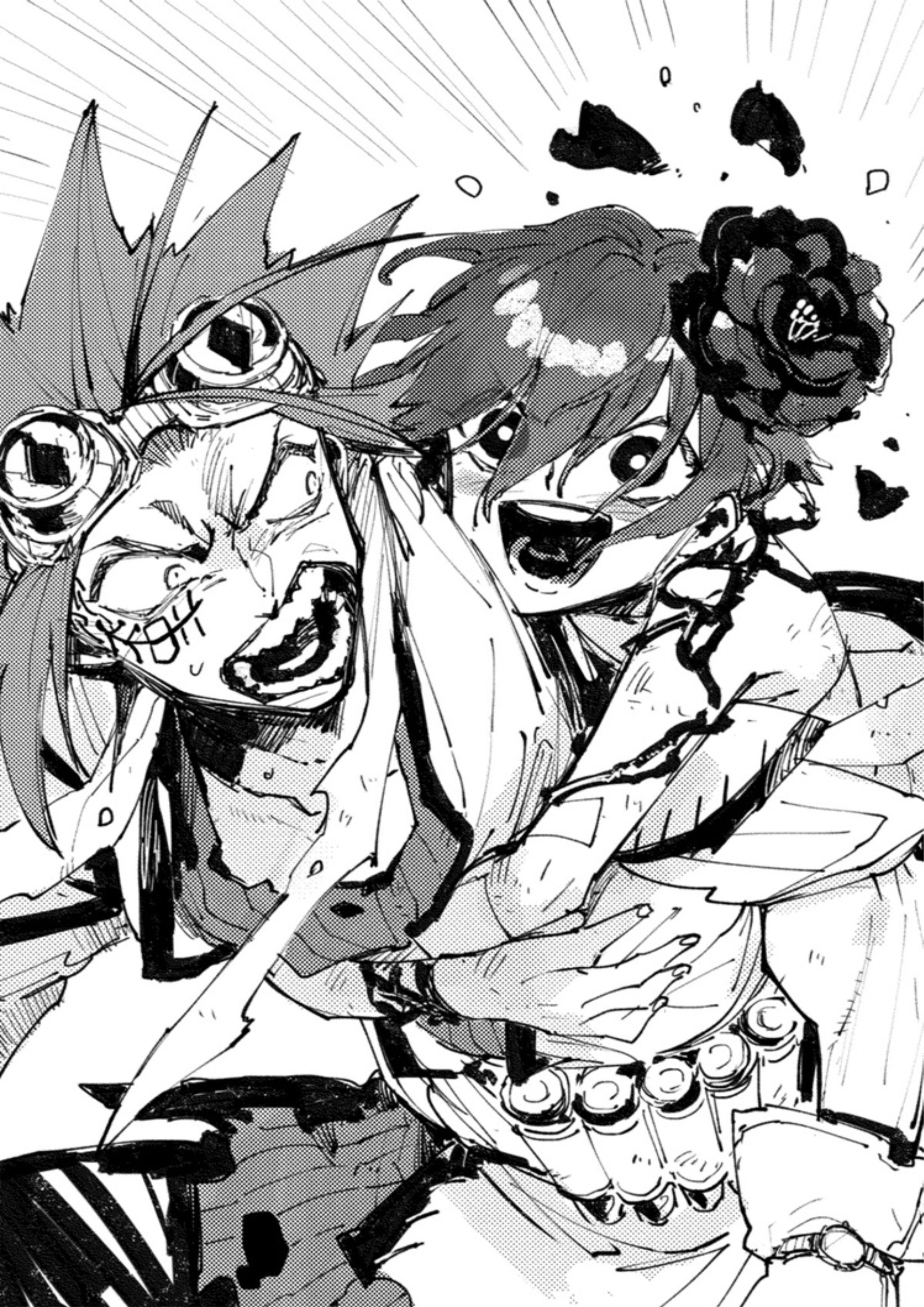Sabikui Bisco V4 Illustration - Megumi Novel