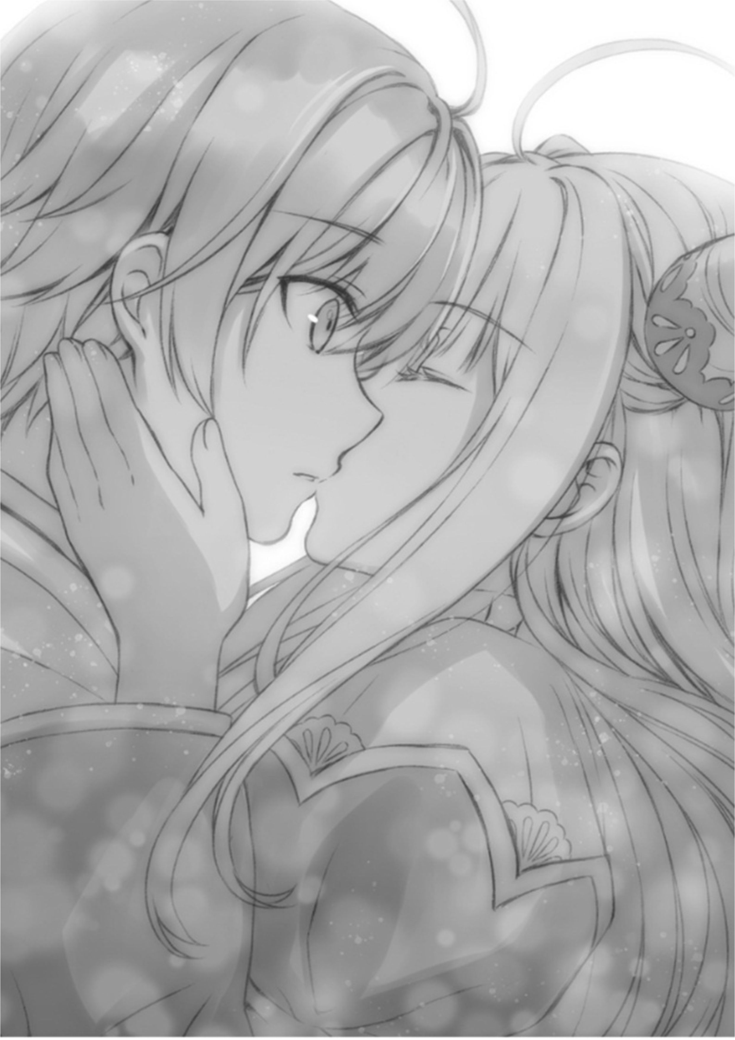Sacchi Sarenai Rule Breaker V1 Illustration - Megumi Novel