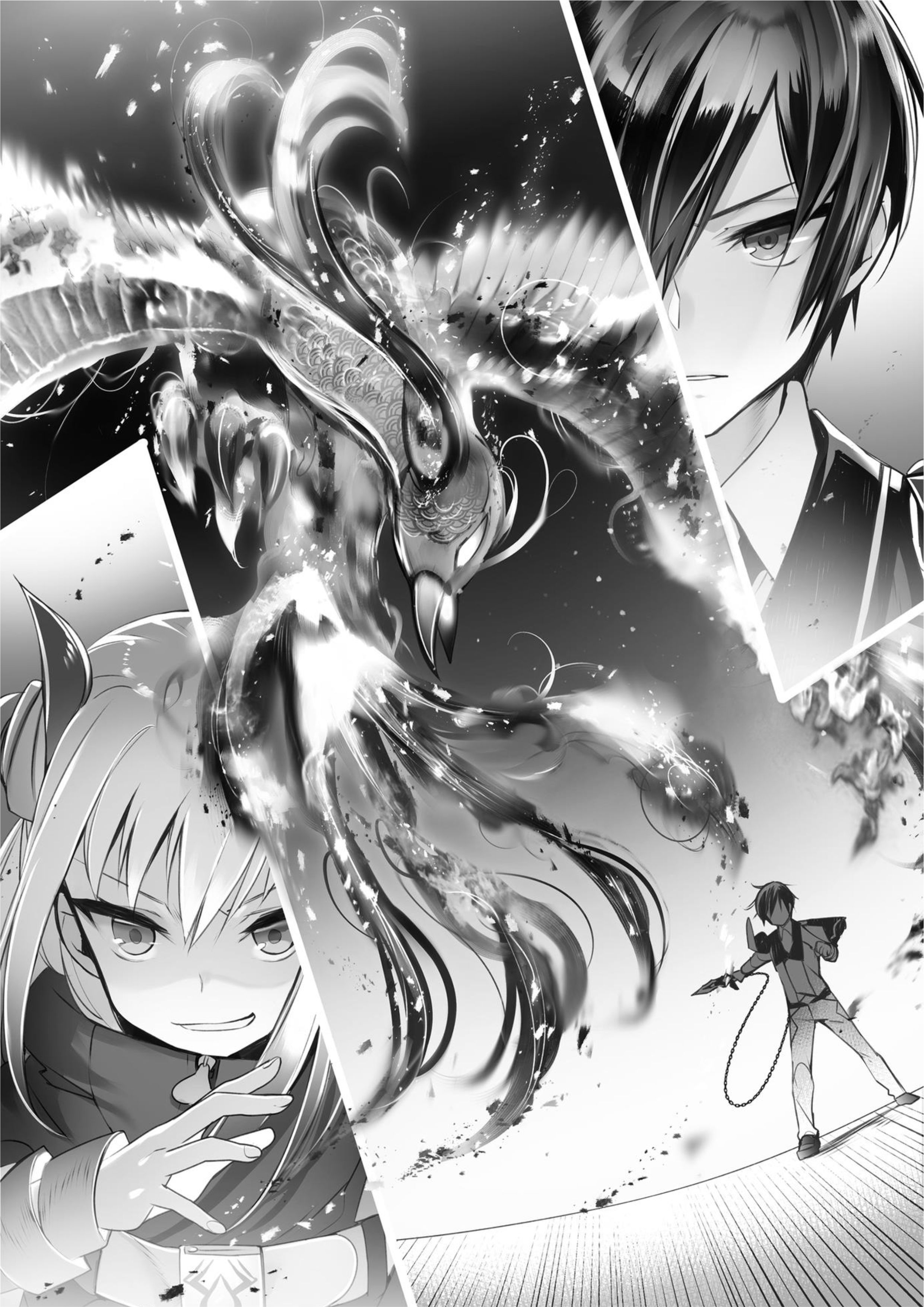 Saikyou Mahoushi no Inton Keikaku V8 Illustration - Megumi Novel