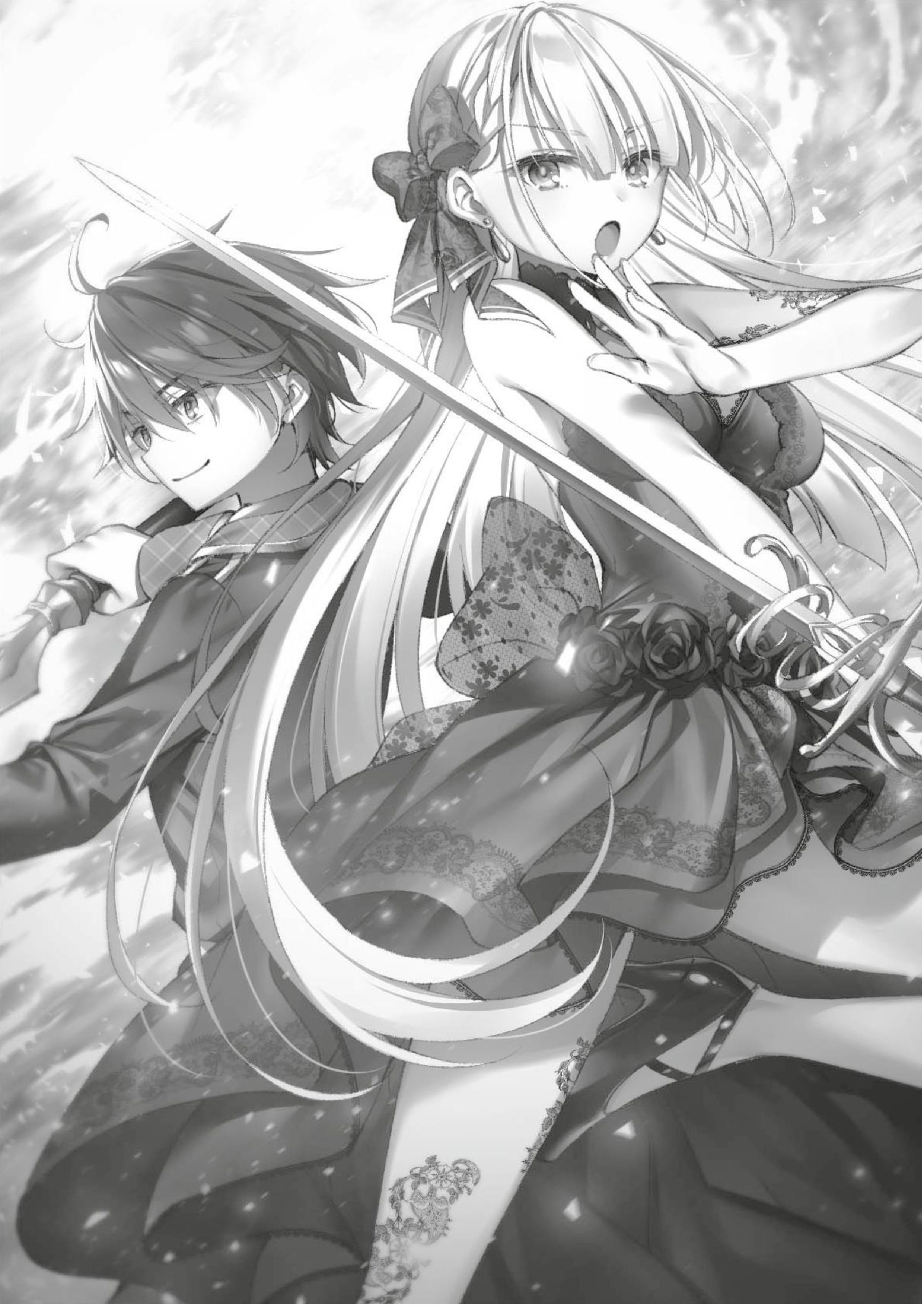 Seiken Gakuin no Maken Tsukai V3 Illustration - Megumi Novel