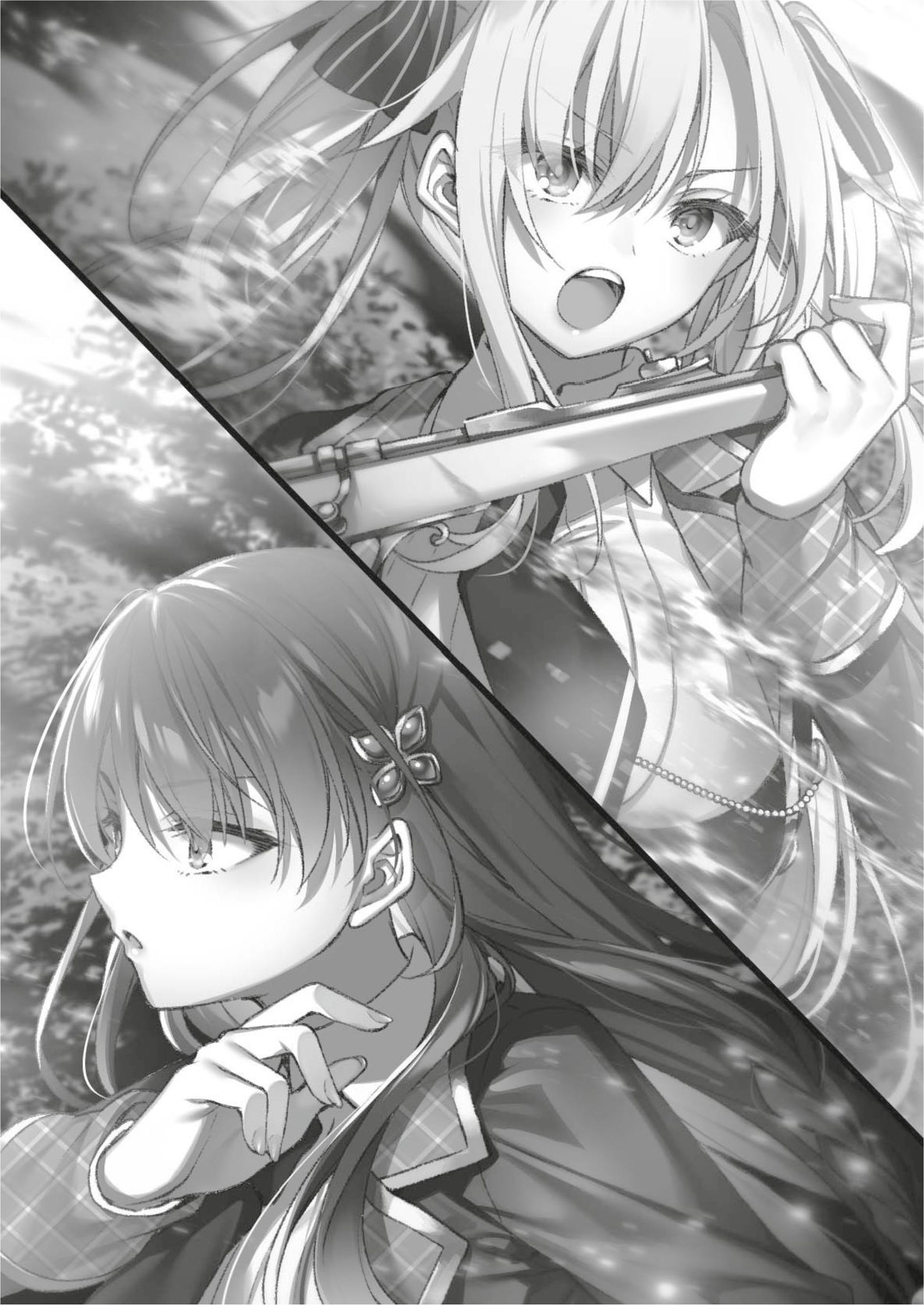 Seiken Gakuin no Maken Tsukai V3 Illustration - Megumi Novel