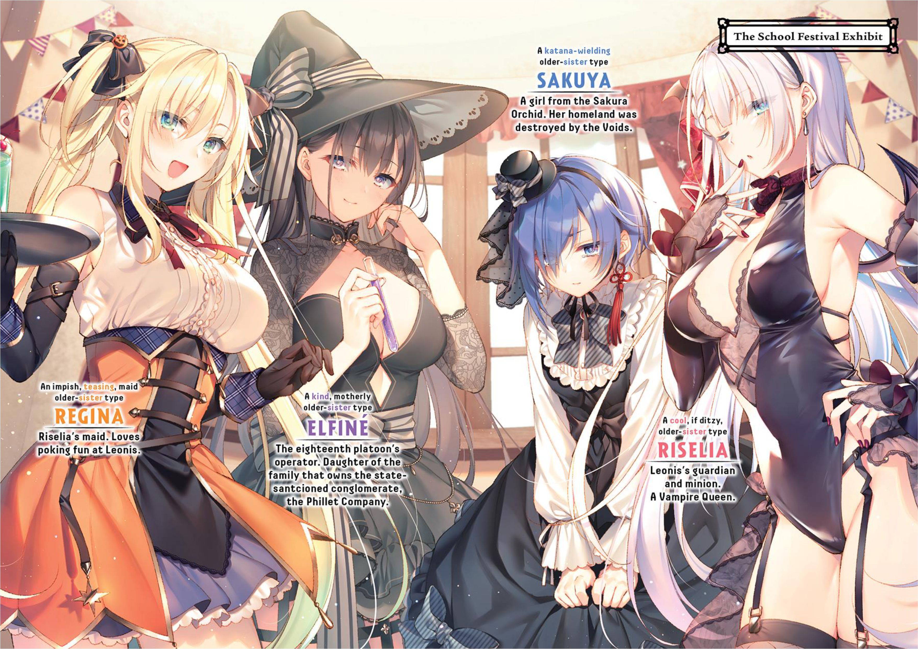 Seiken Gakuin no Maken Tsukai V4 Illustration - Megumi Novel