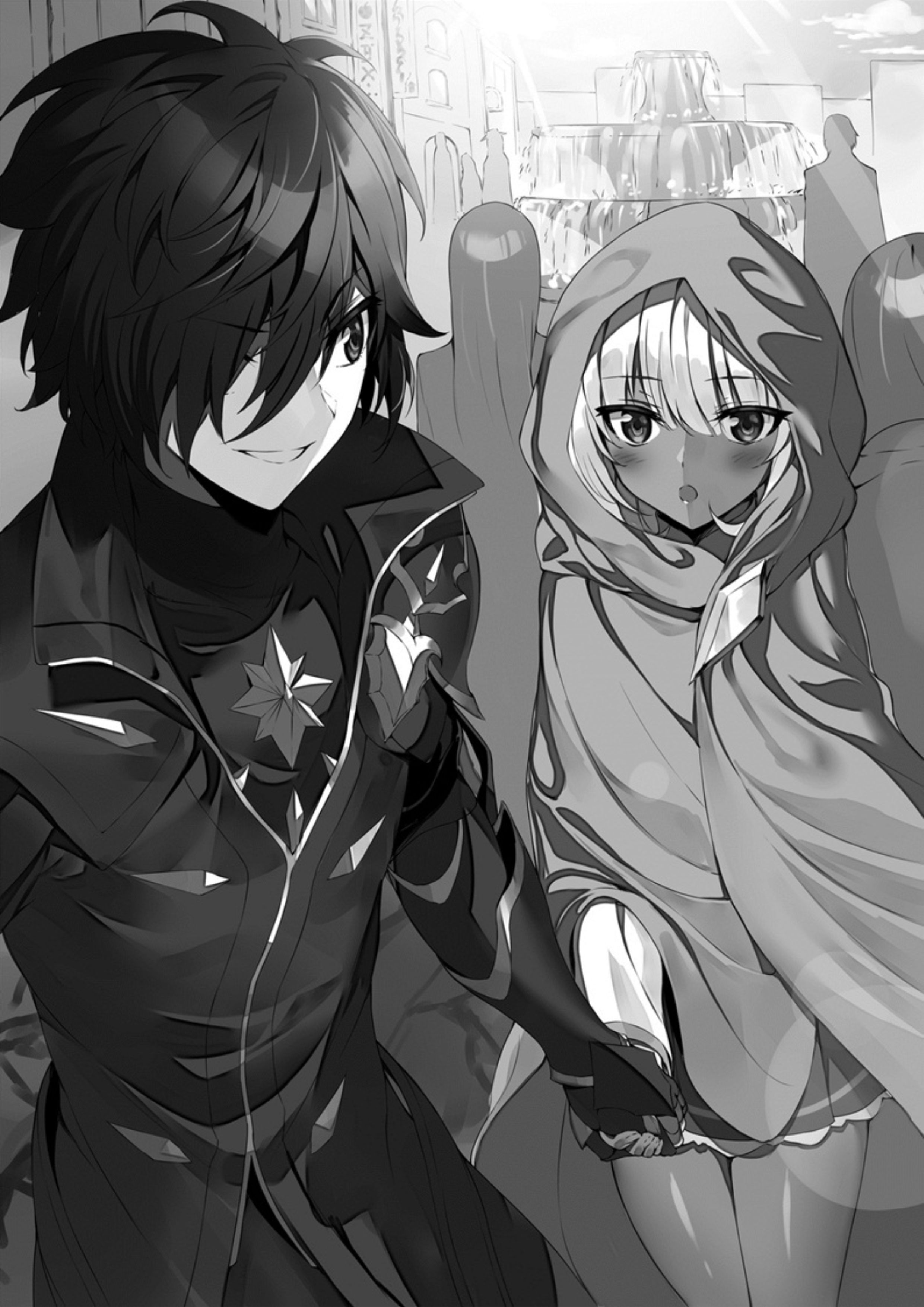Seinaru Kishi no Ankokudou V2 Illustration - Megumi Novel