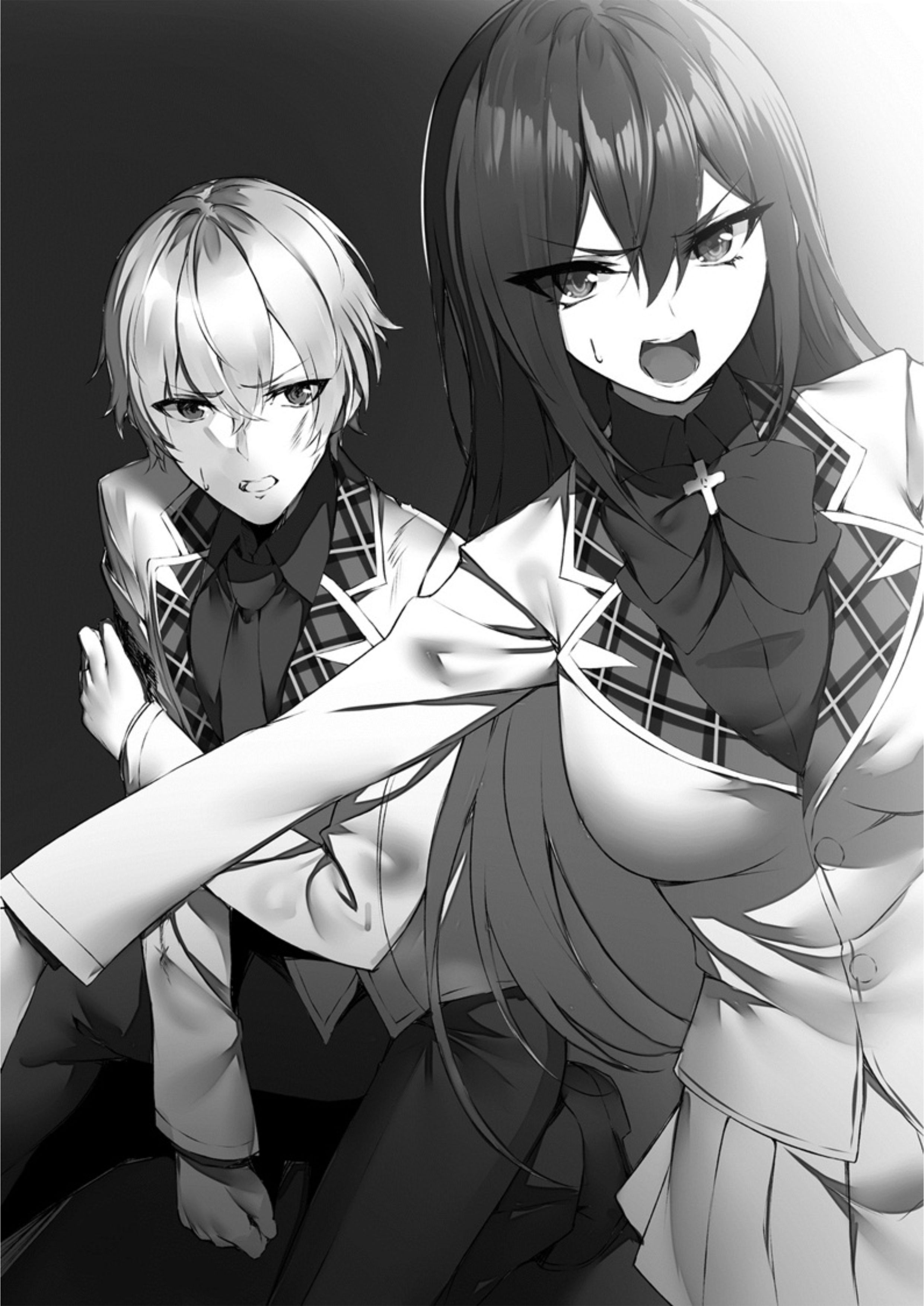 Seinaru Kishi no Ankokudou V3 Illustration - Megumi Novel