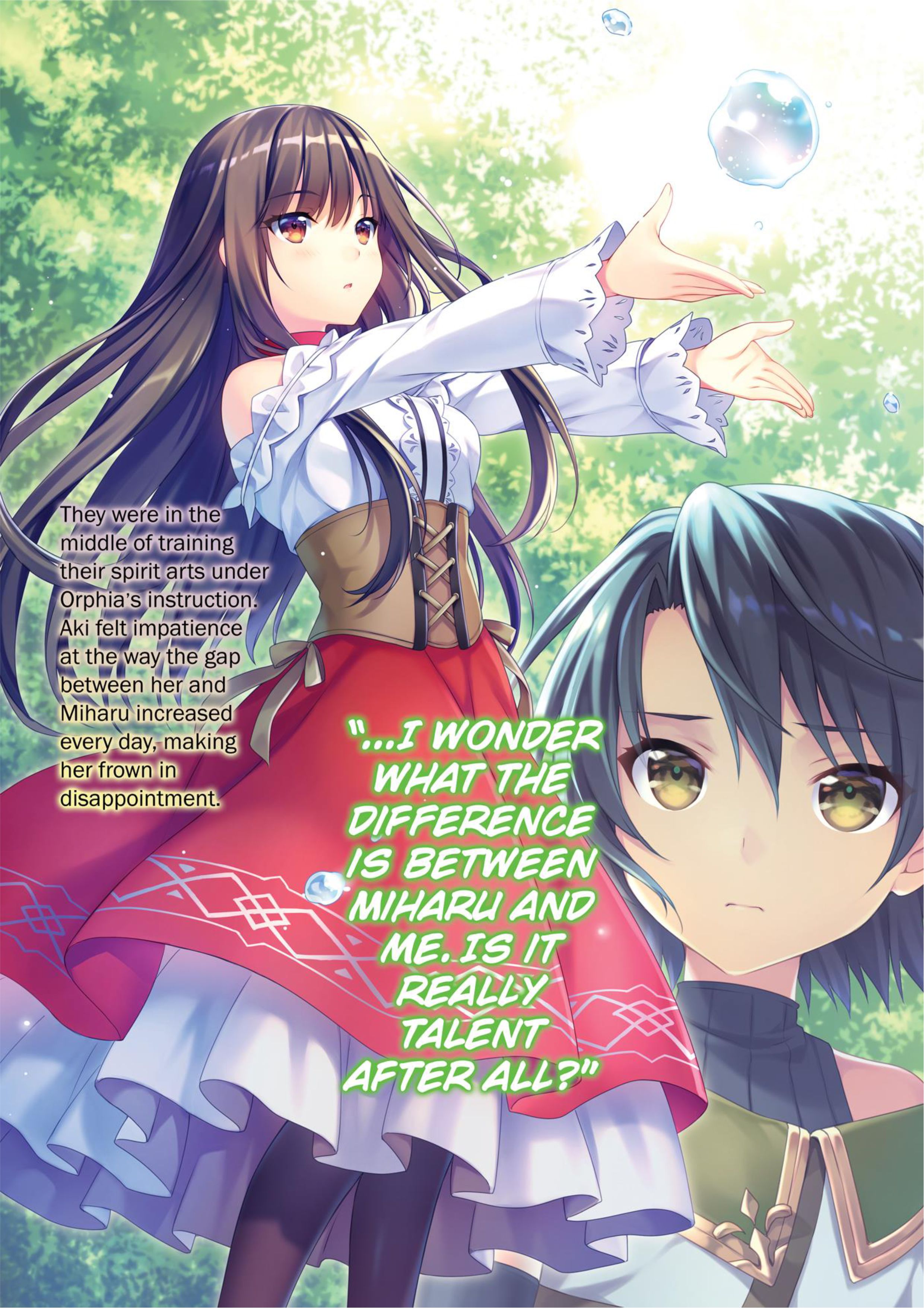 Seirei Gensouki V7 Illustration - Megumi Novel