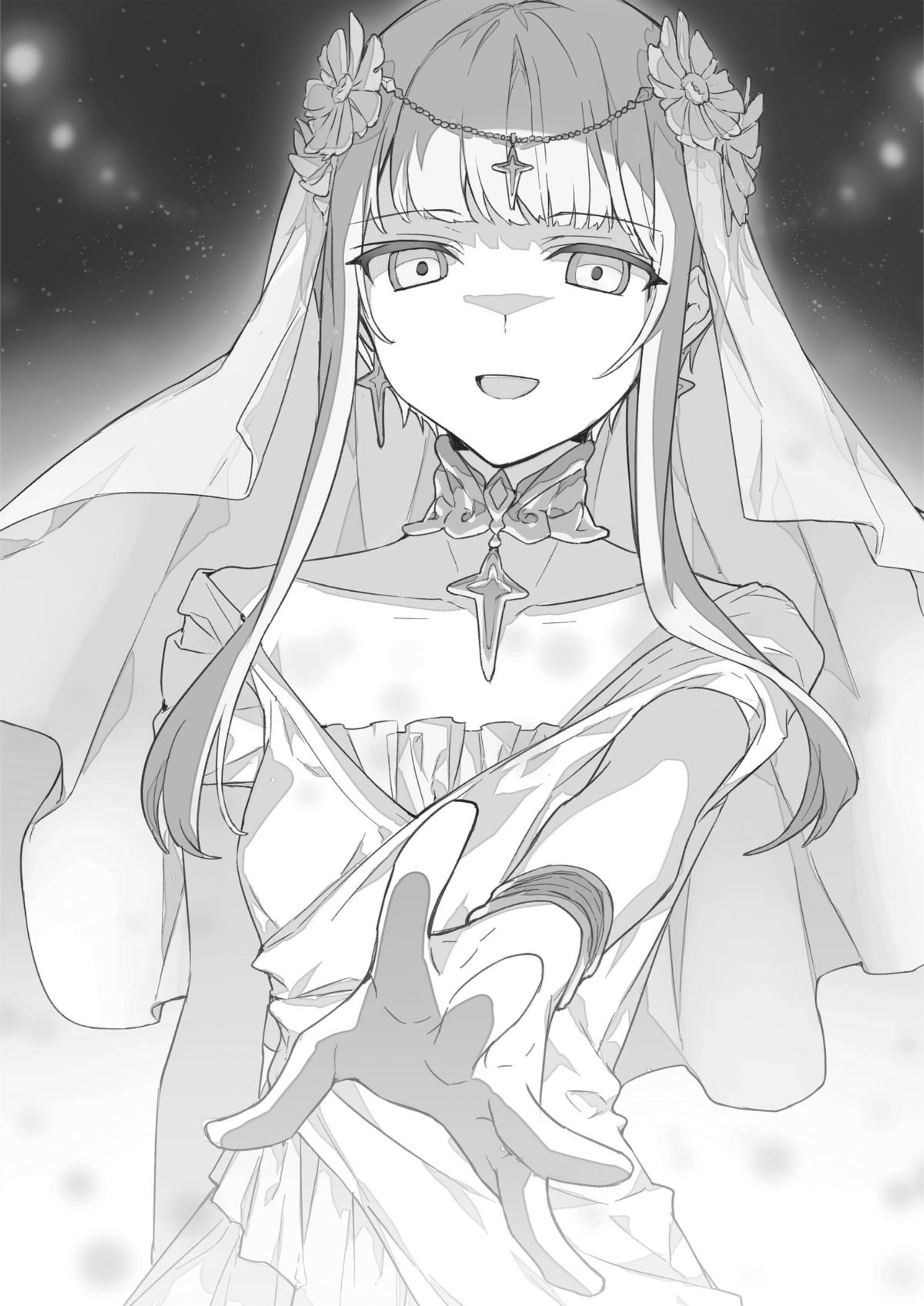 Sekai Saikou no Ansatsusha V1 Illustration - Megumi Novel
