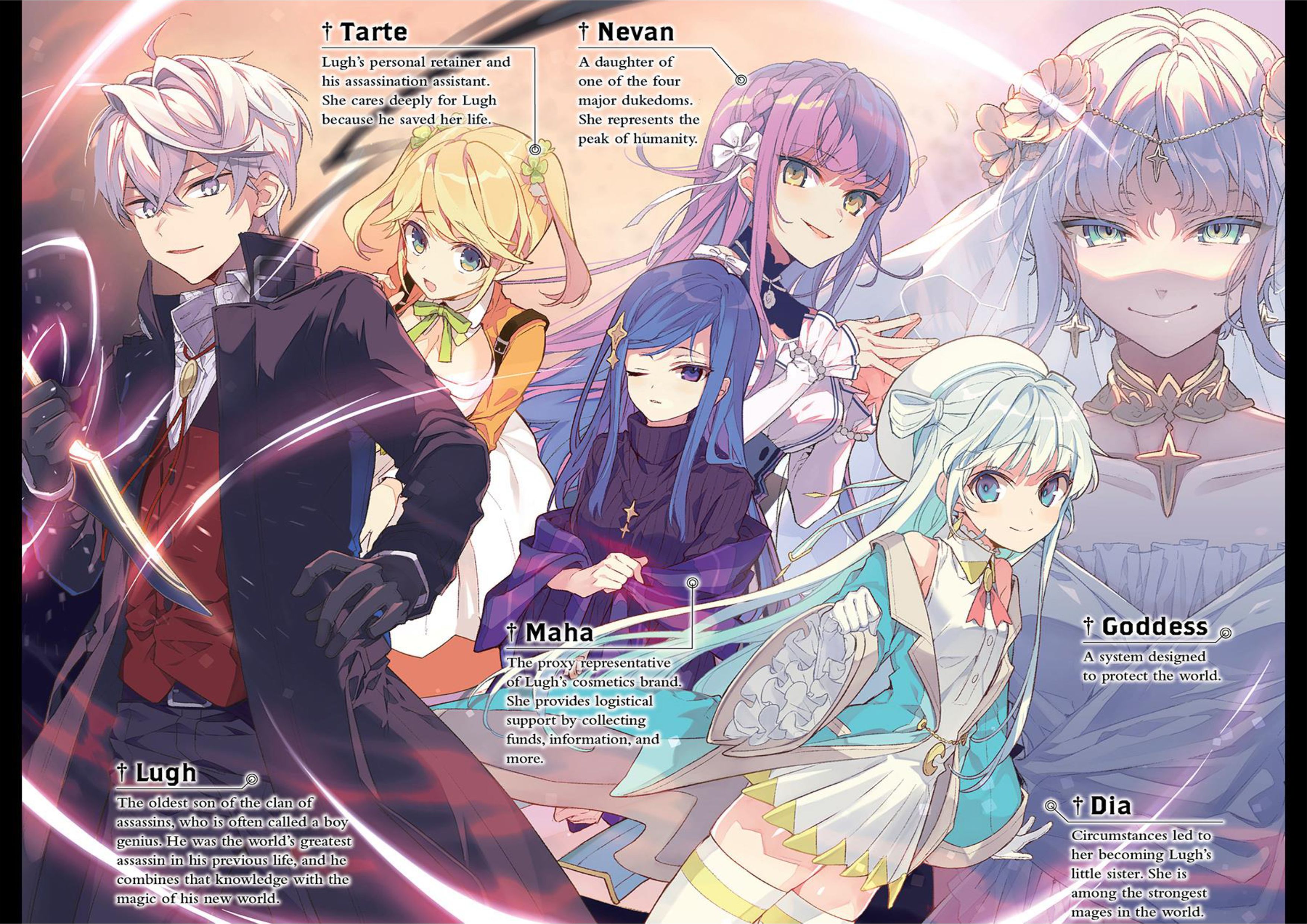 Sekai Saikou no Ansatsusha V5 Illustration - Megumi Novel